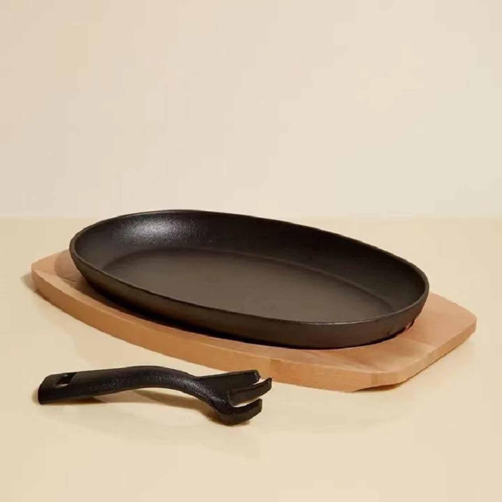 Sizzling Plate Cast Iron Skillet Plate for Catering Home Accessories