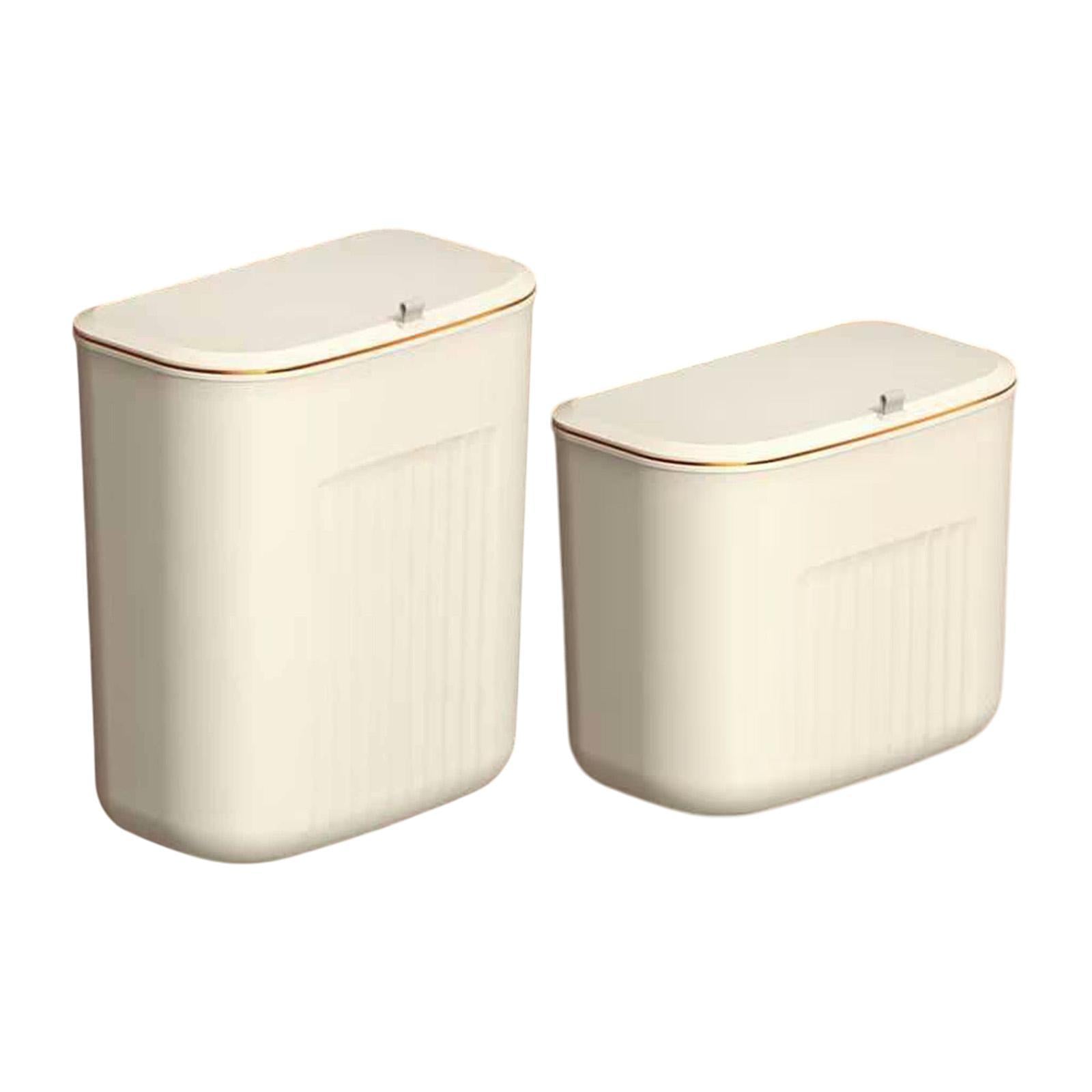 Hanging Trash Can Easy Installation Waste Bin for Office Toilet Laundry Room Large