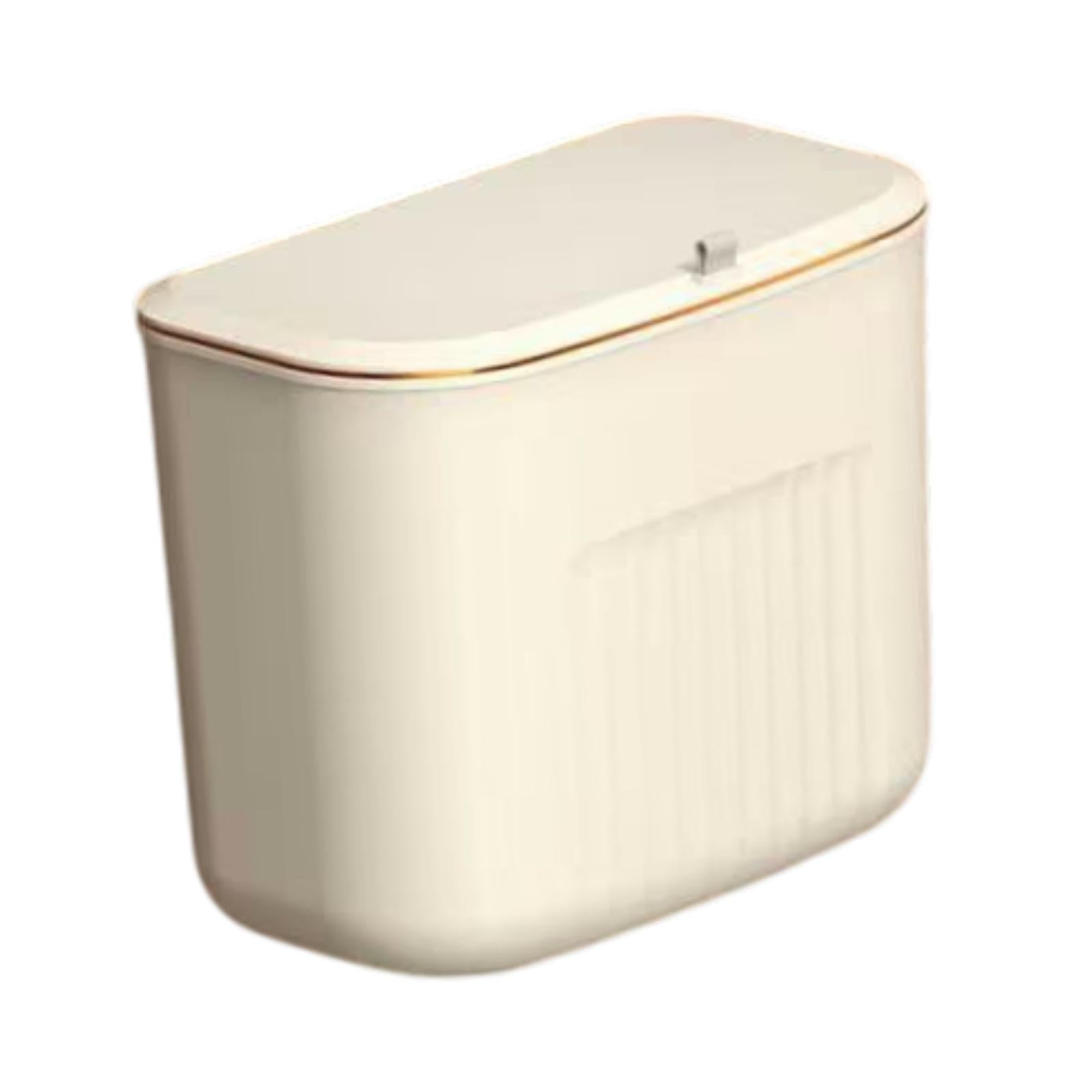 Hanging Trash Can Easy Installation Waste Bin for Office Toilet Laundry Room Small