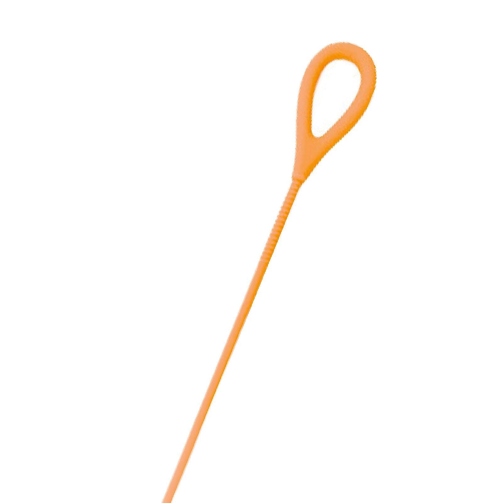 Silicone Straw Brush for Straws Drink Lid Travel Drinking Bottle Hydroflasks Orange