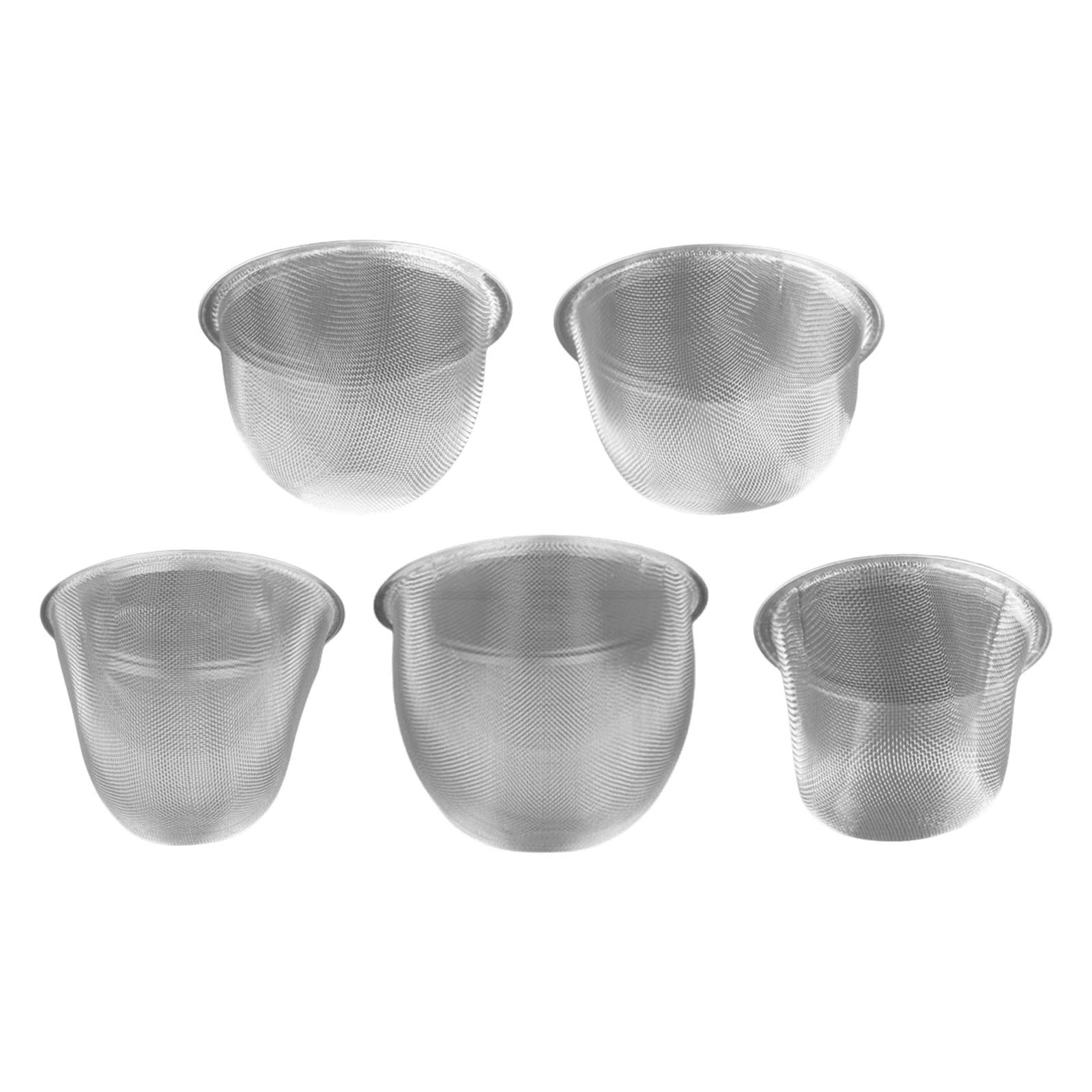 Stainless Steel Tea Strainer Fine Mesh Tea Filter for Soup Ingredients Lemon style A