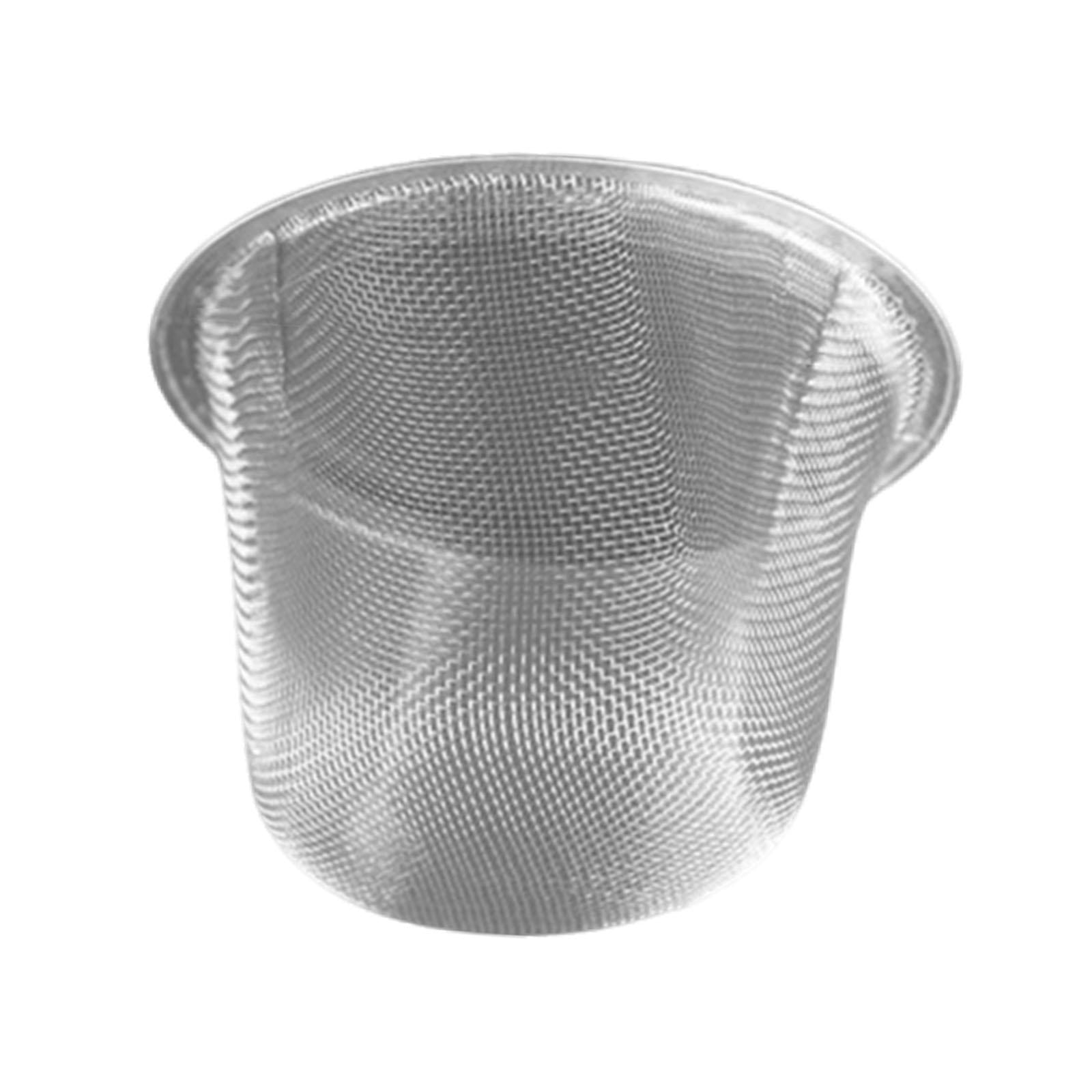 Stainless Steel Tea Strainer Fine Mesh Tea Filter for Soup Ingredients Lemon style E