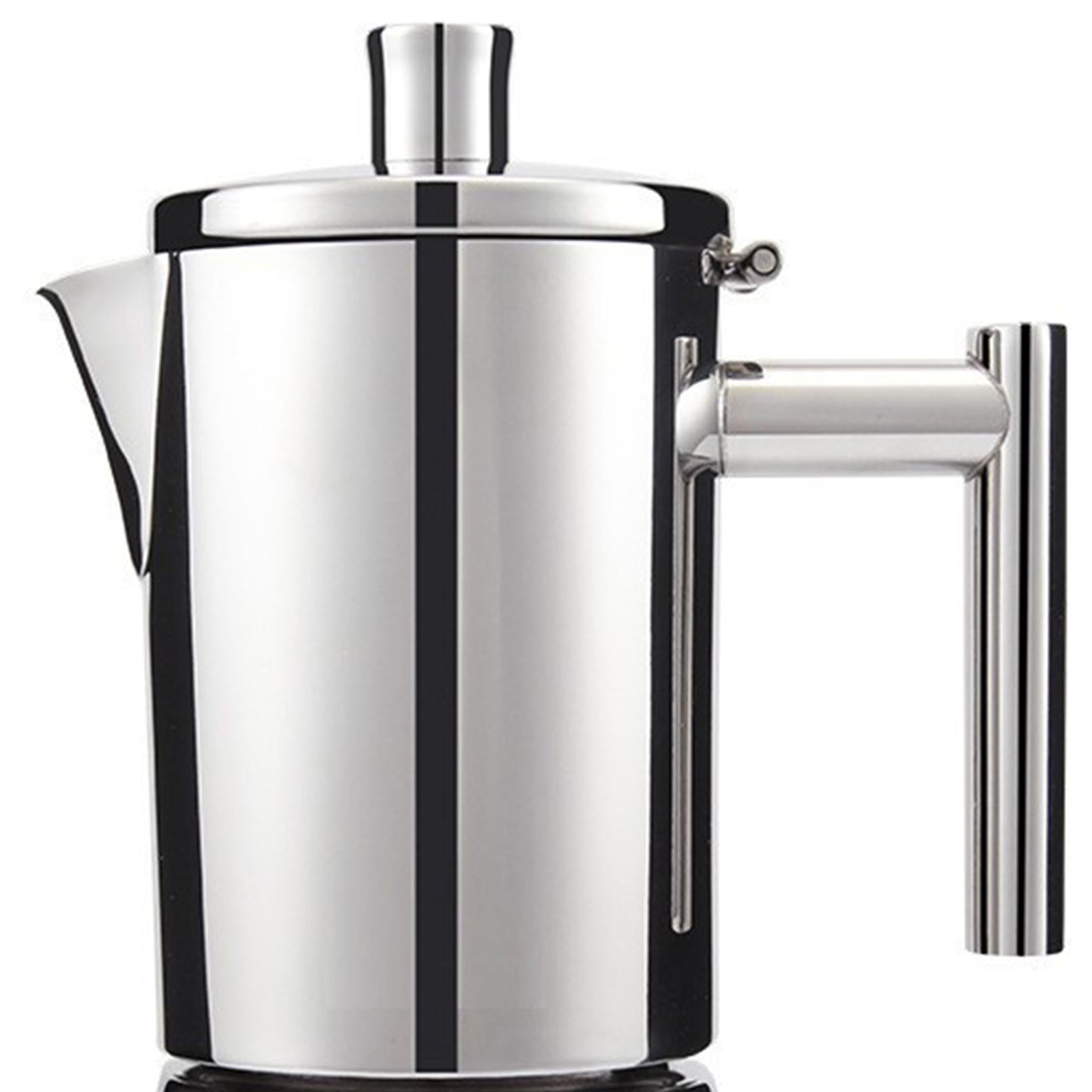 Moka Pot 6 Cup Multifunctional Stovetop Coffee Maker for Home Camping Office