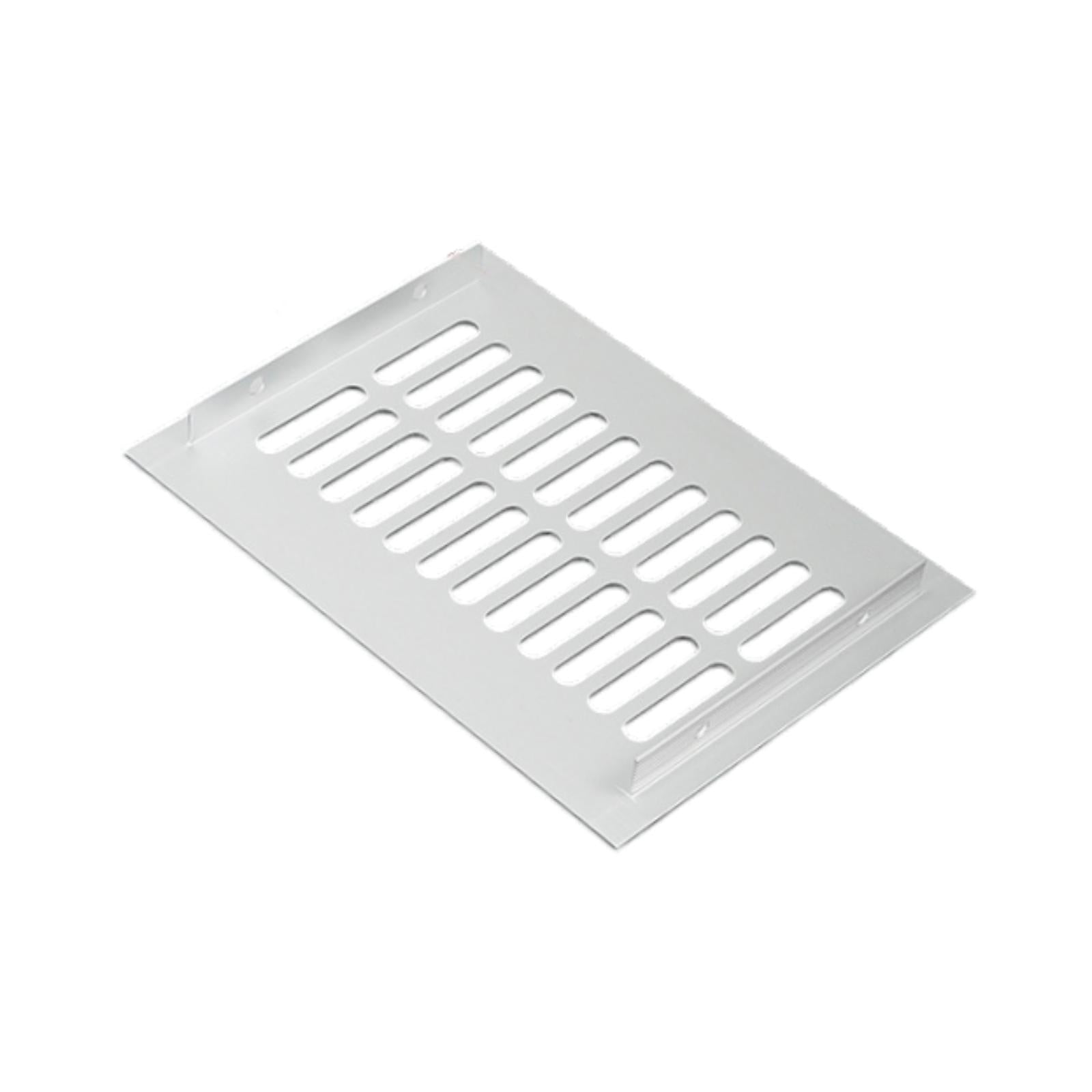 Door Vent Two Sided Interior Ventilation Grille for Bathroom Cabinet Kitchen 15cmx20cm