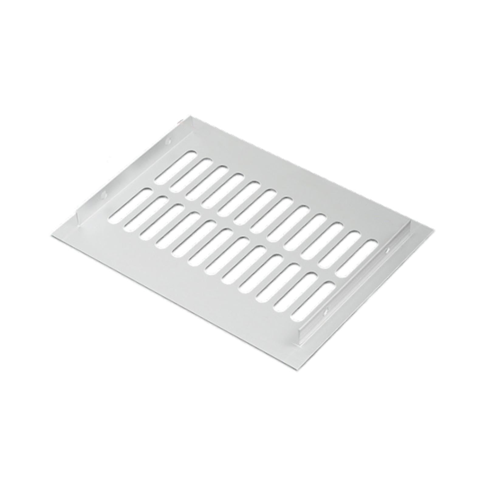 Door Vent Two Sided Interior Ventilation Grille for Bathroom Cabinet Kitchen 15cmx20cm