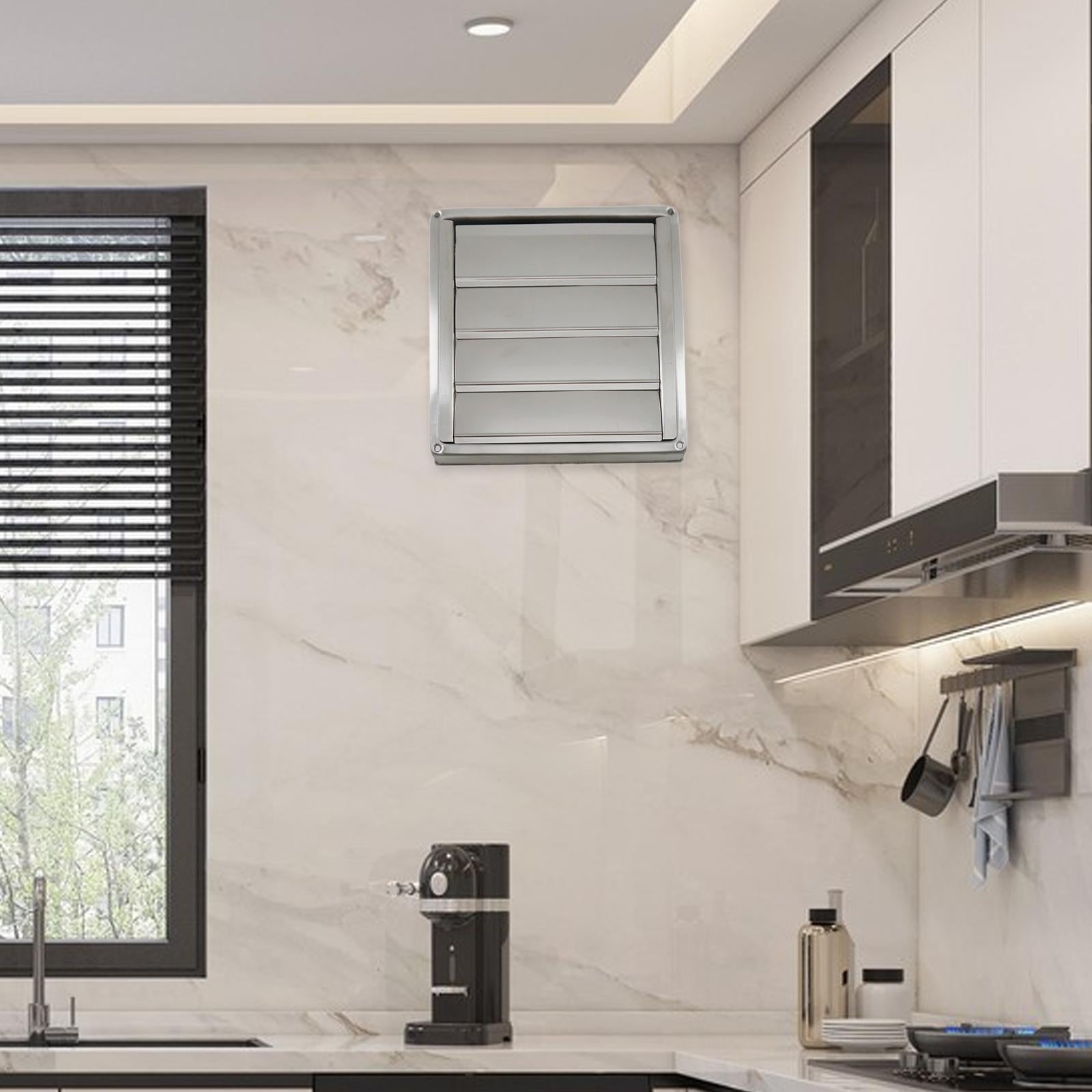 Louvered Vents Square Ventilation Grille for House Ventilation Exterior Door