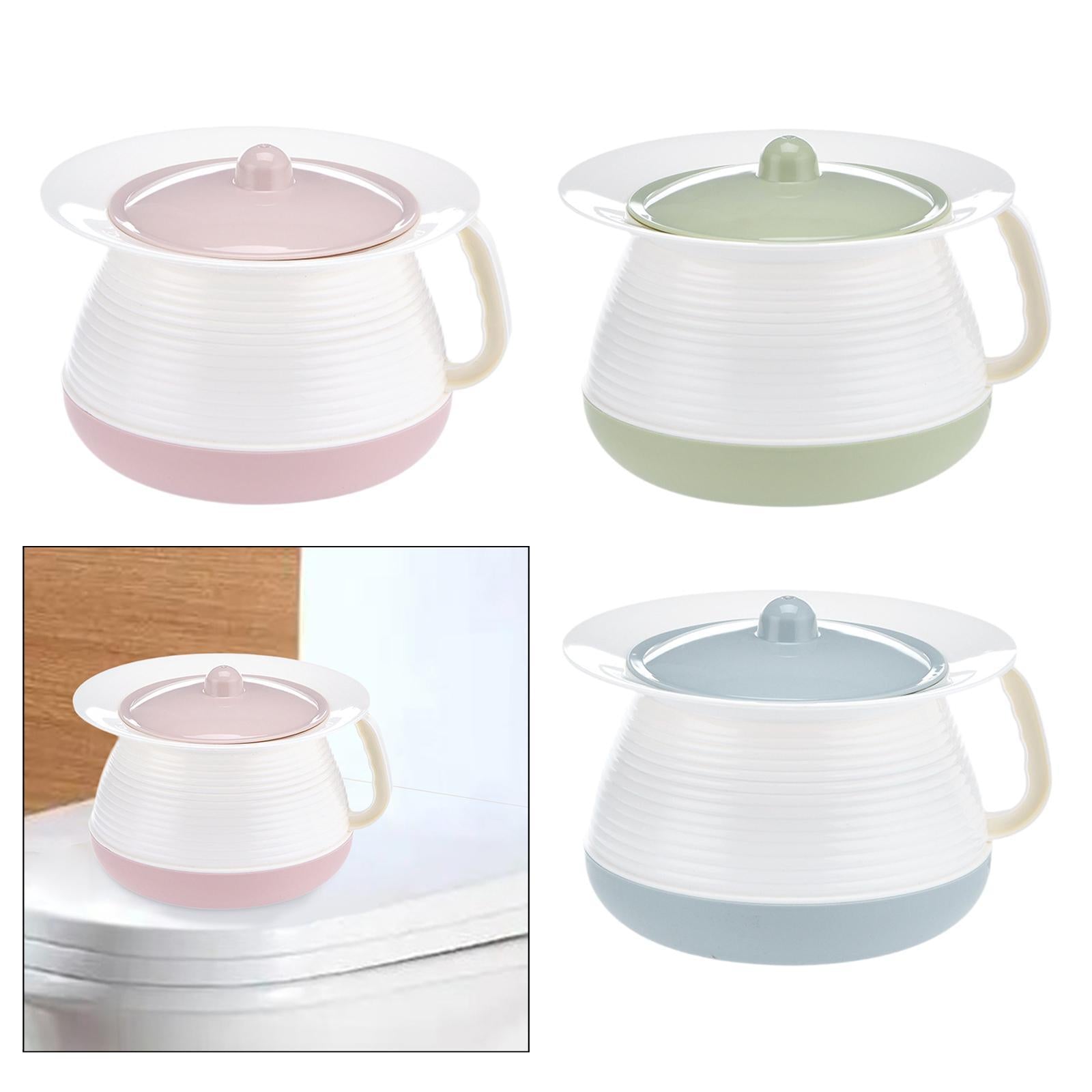 Chamber Pot Urine Pot Spittoon Chamber Bucket for Home Use Female Male Elder red