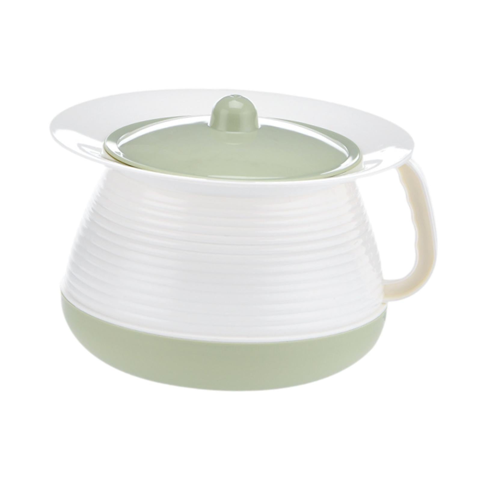 Chamber Pot Urine Pot Spittoon Chamber Bucket for Home Use Female Male Elder green