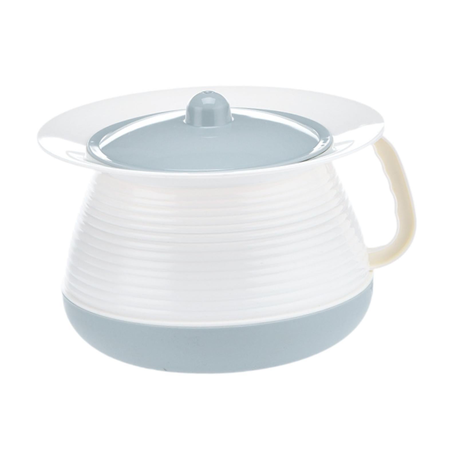 Chamber Pot Urine Pot Spittoon Chamber Bucket for Home Use Female Male Elder blue