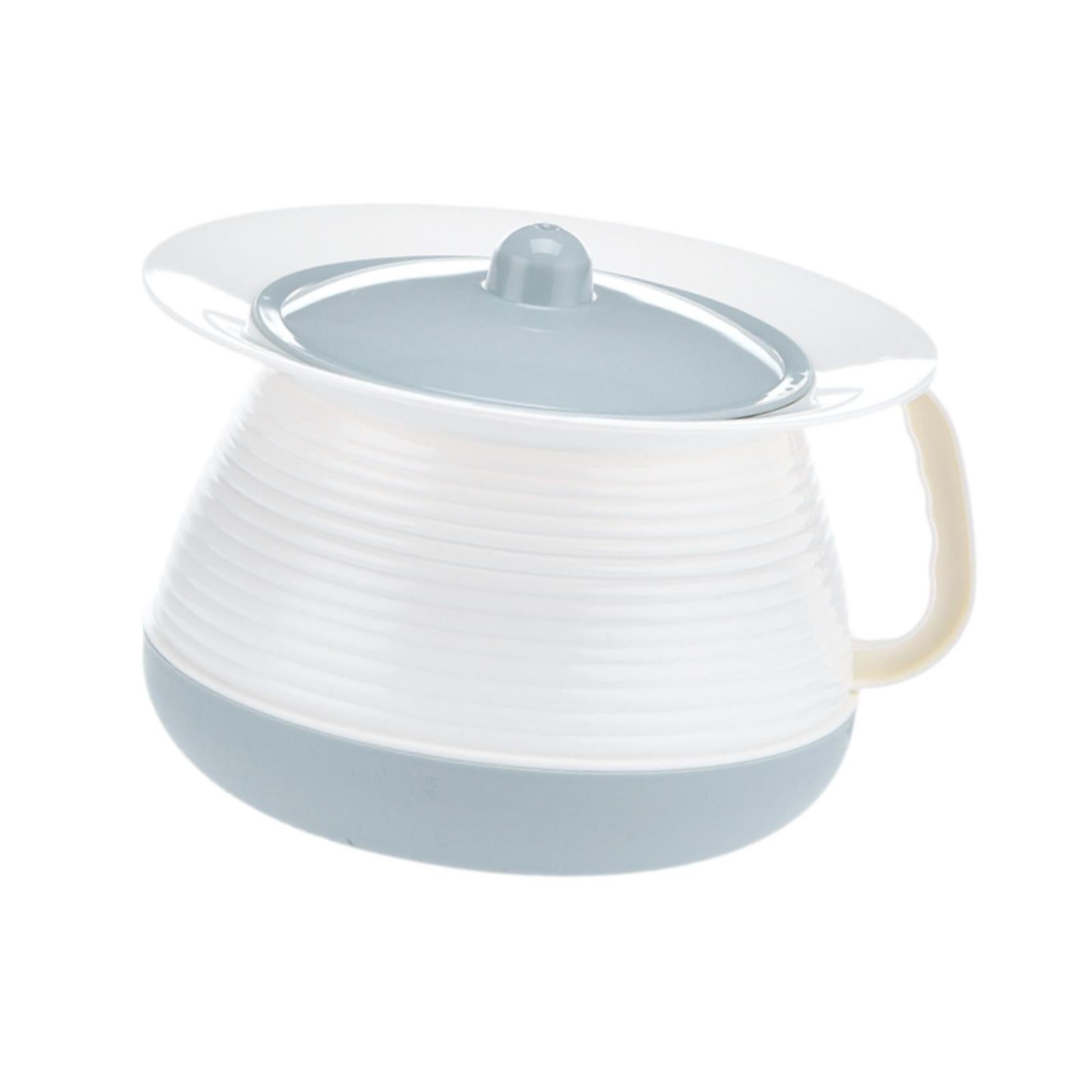 Chamber Pot Urine Pot Spittoon Chamber Bucket for Home Use Female Male Elder blue