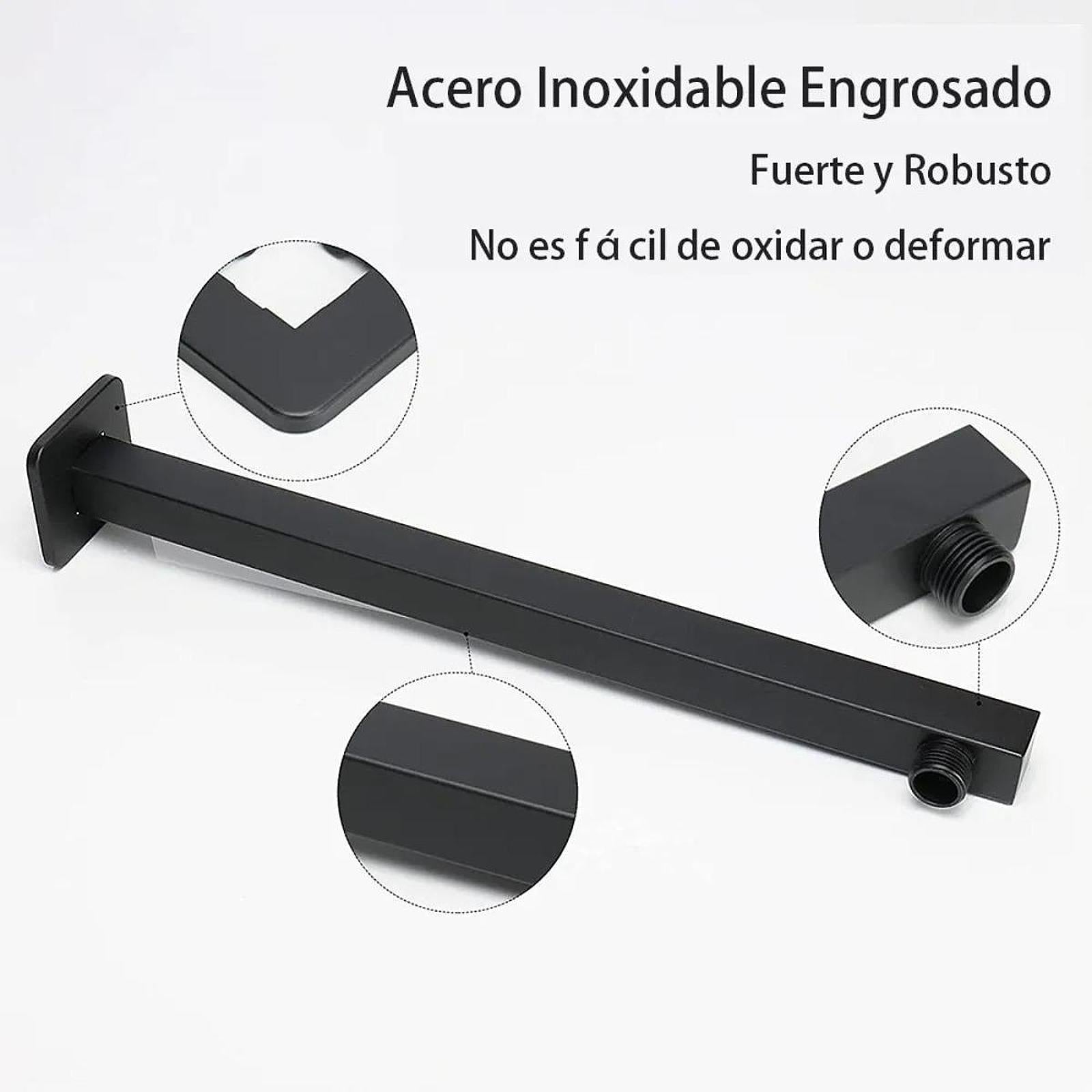 Square Rain Shower Head Home Showerhead Wall Mount Replacement High Pressure