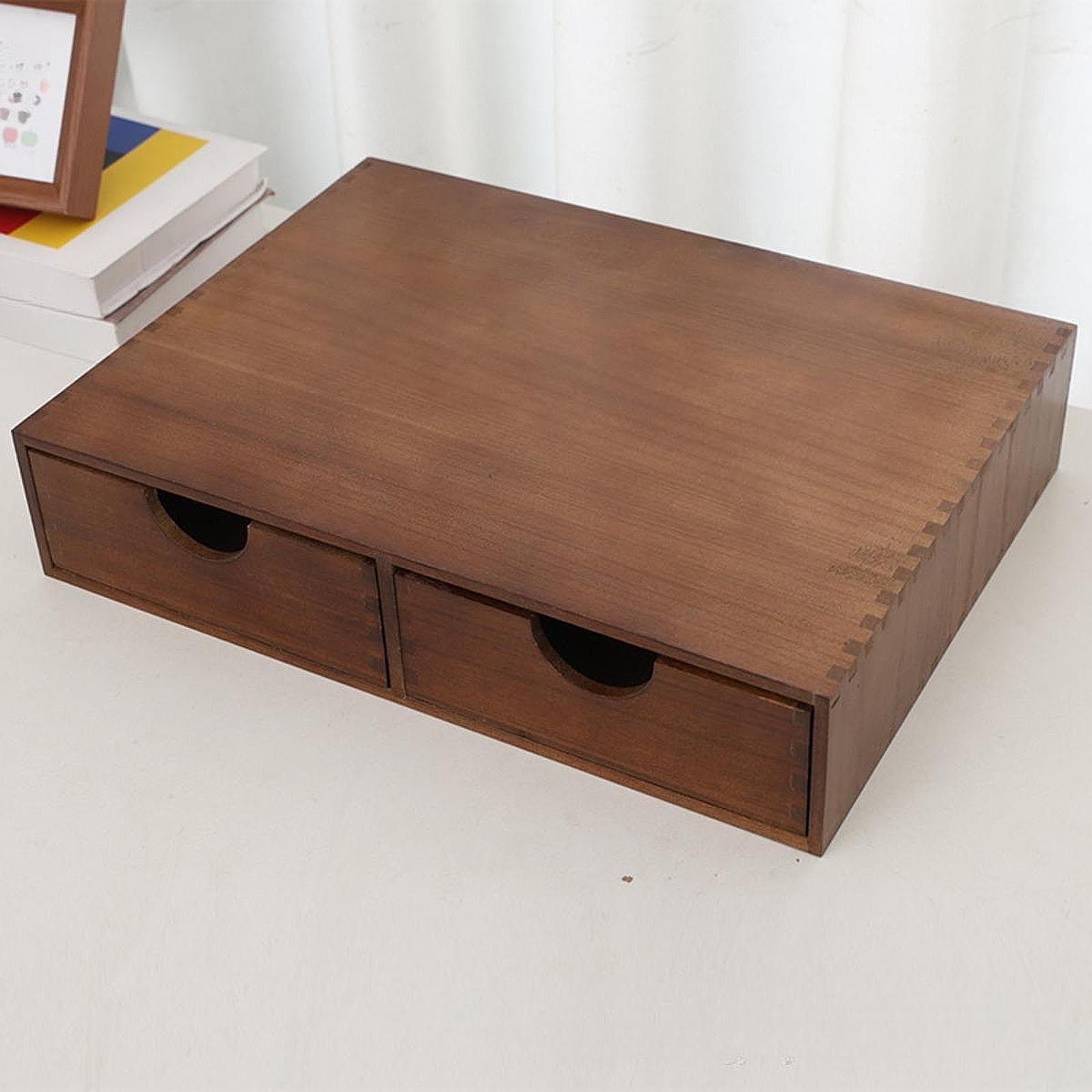 Wooden Coffee Pod Storage Drawer Tea and Coffee Organizer for Office Kitchen