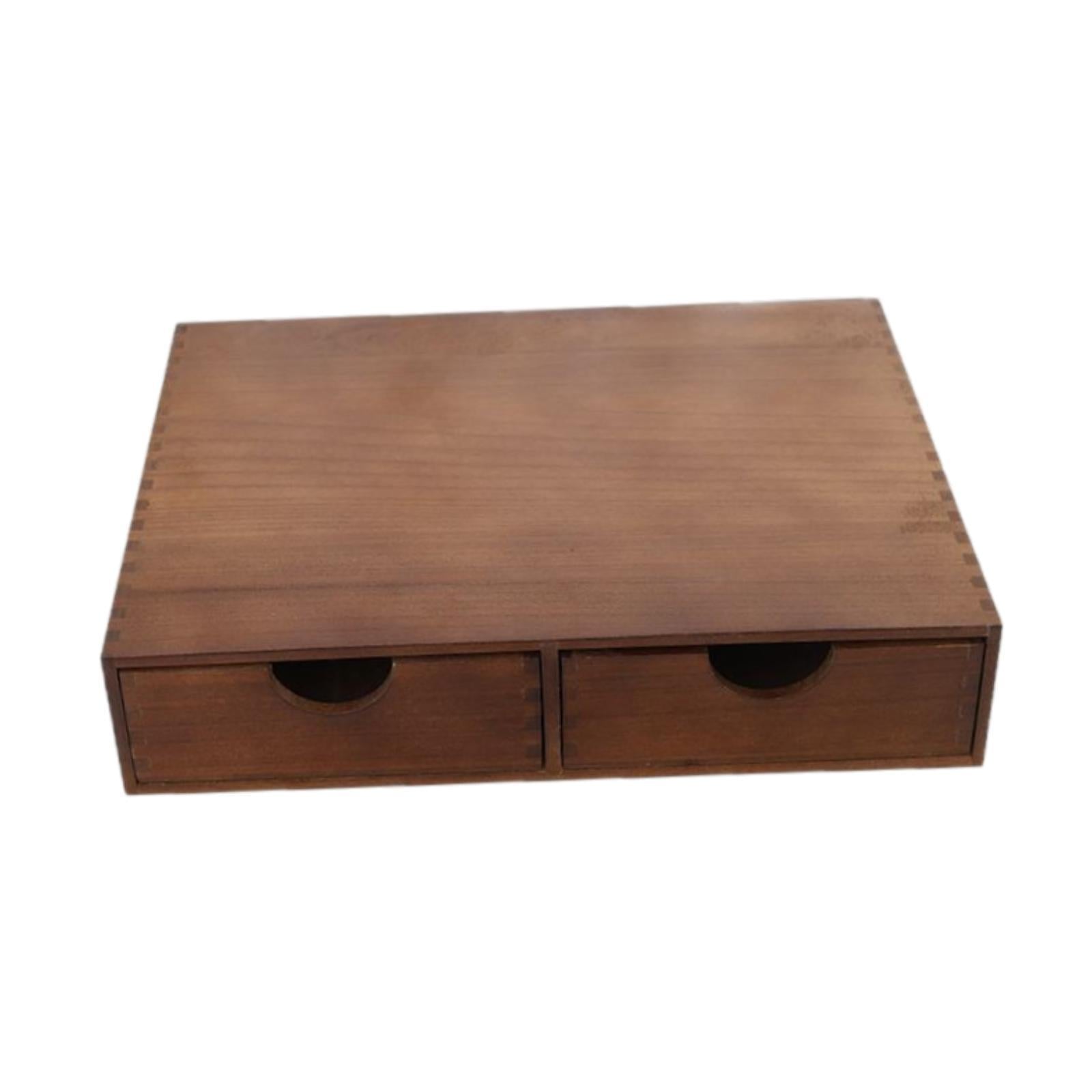 Wooden Coffee Pod Storage Drawer Tea and Coffee Organizer for Office Kitchen