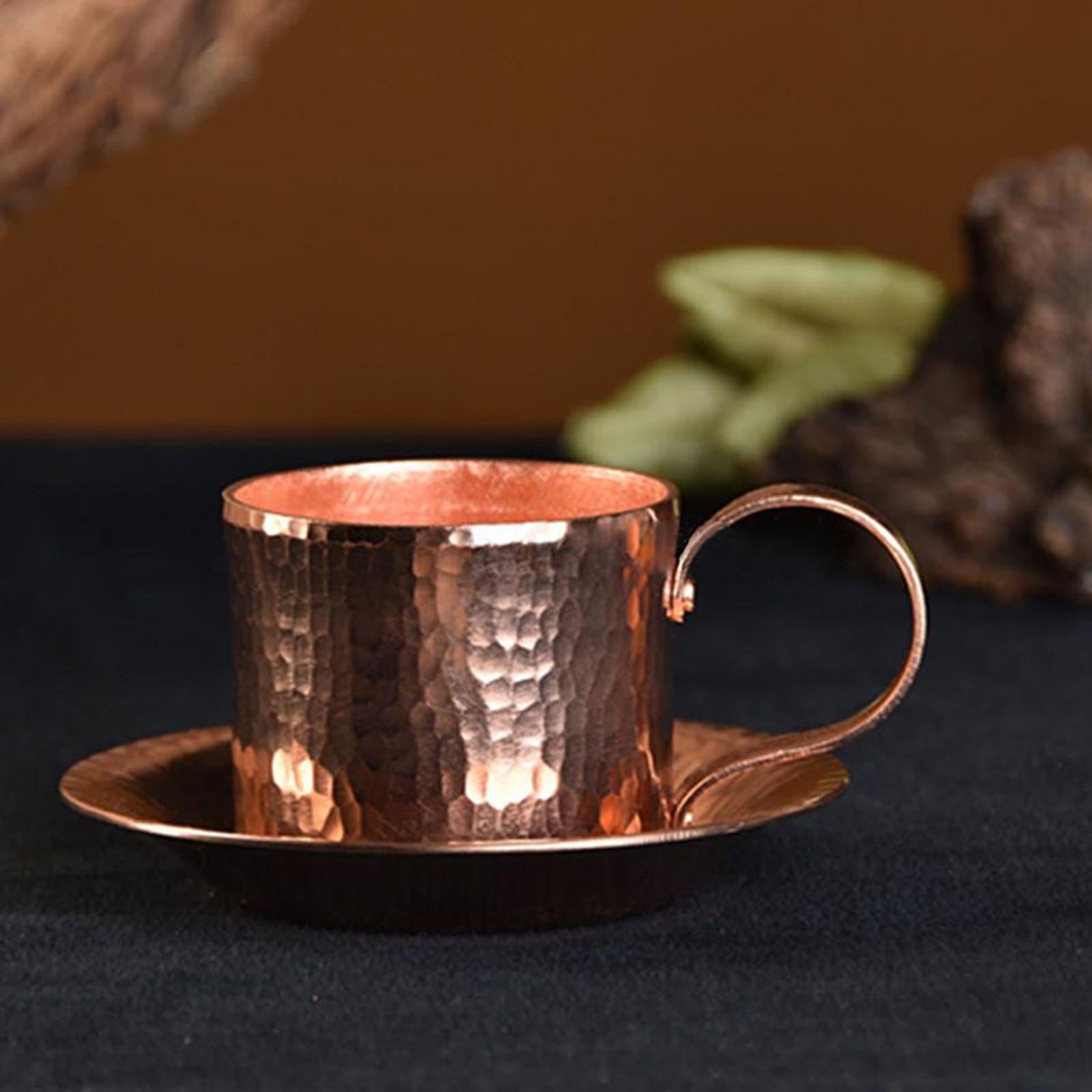 Pure Copper Coffee Mug Traditional Copper Mug for Restaurant Bar Coffee Shop single cup