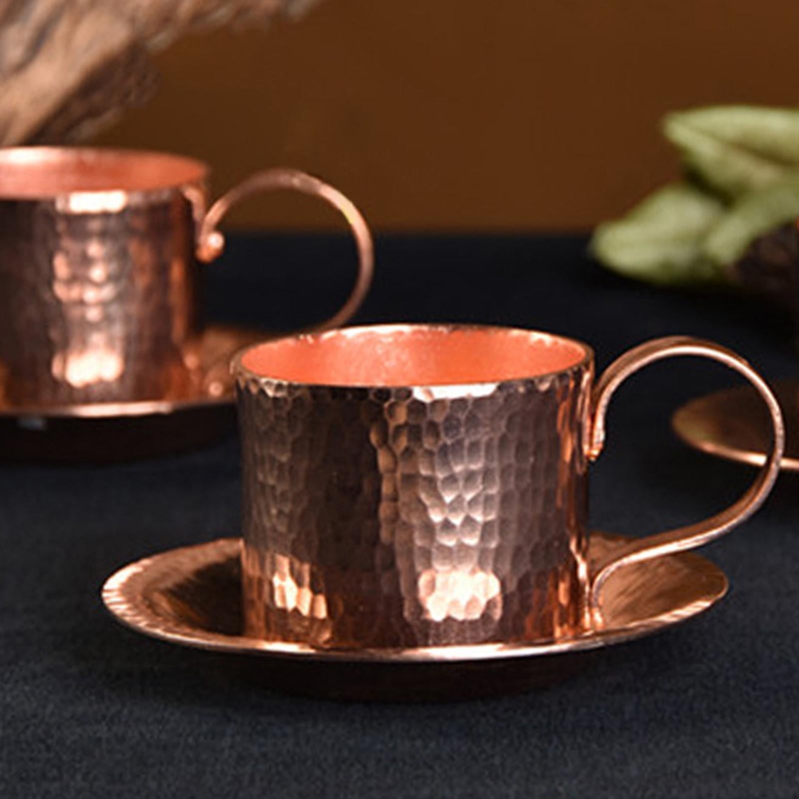 Pure Copper Coffee Mug Traditional Copper Mug for Restaurant Bar Coffee Shop single cup