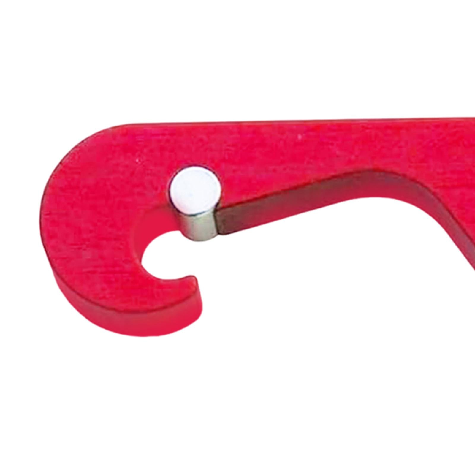 Bottle Opener Easy to Use Compact Water Bottle Opener for Home Hiking Picnic red