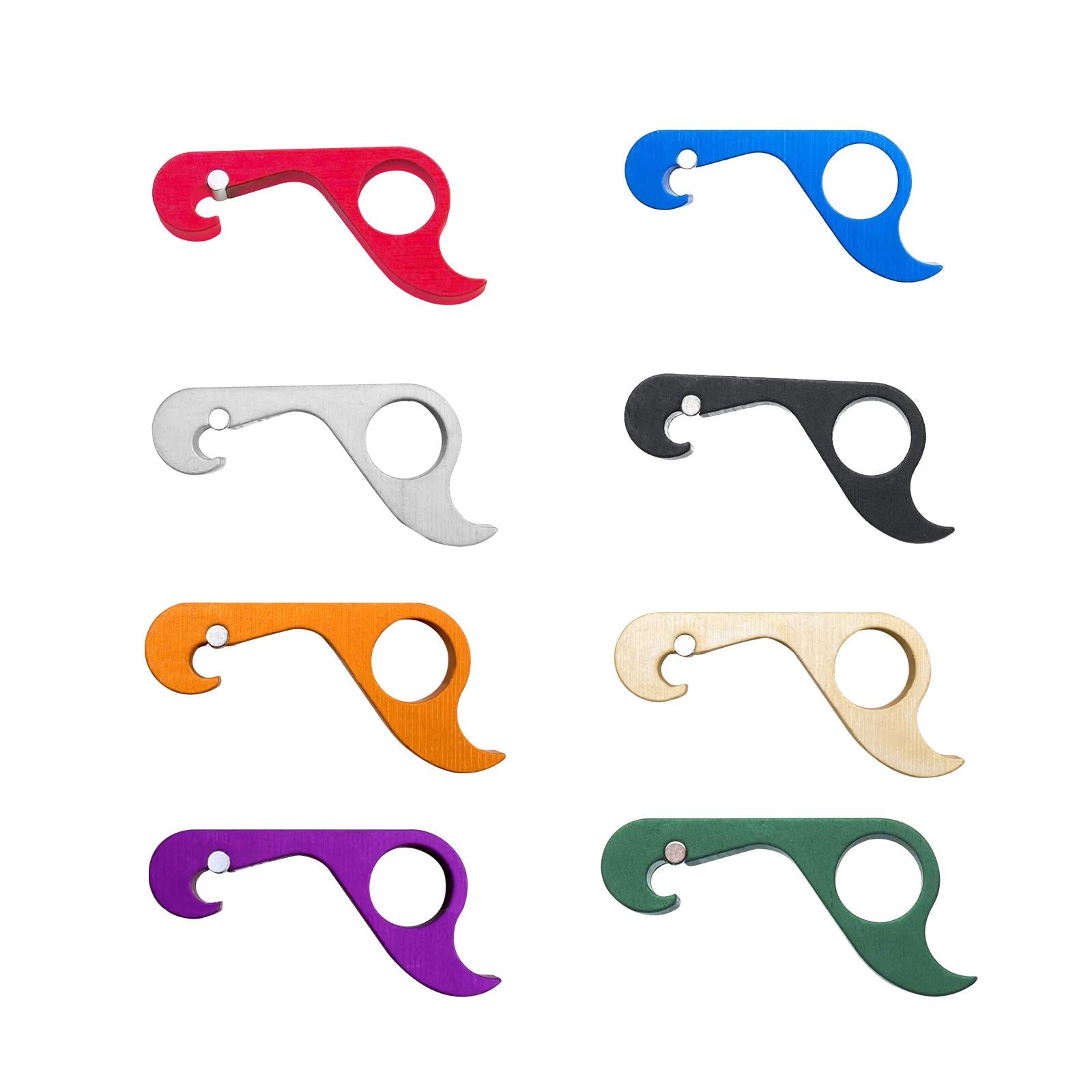 Bottle Opener Easy to Use Compact Water Bottle Opener for Home Hiking Picnic red