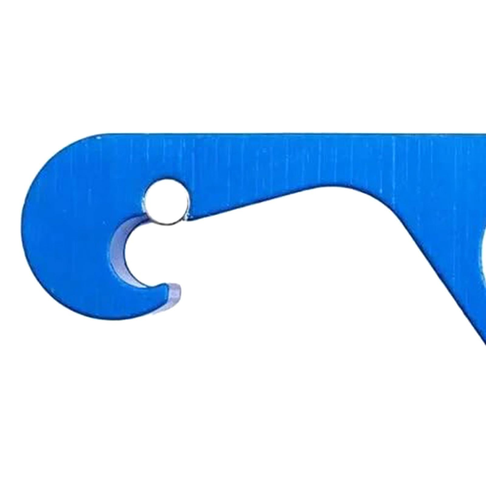 Bottle Opener Easy to Use Compact Water Bottle Opener for Home Hiking Picnic blue