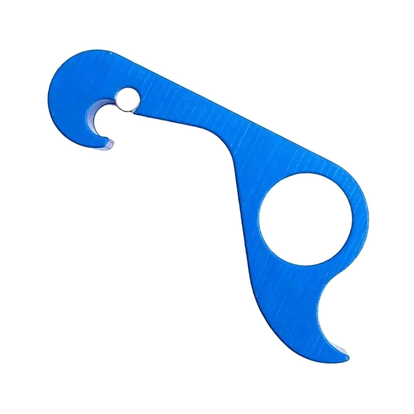 Bottle Opener Easy to Use Compact Water Bottle Opener for Home Hiking Picnic blue