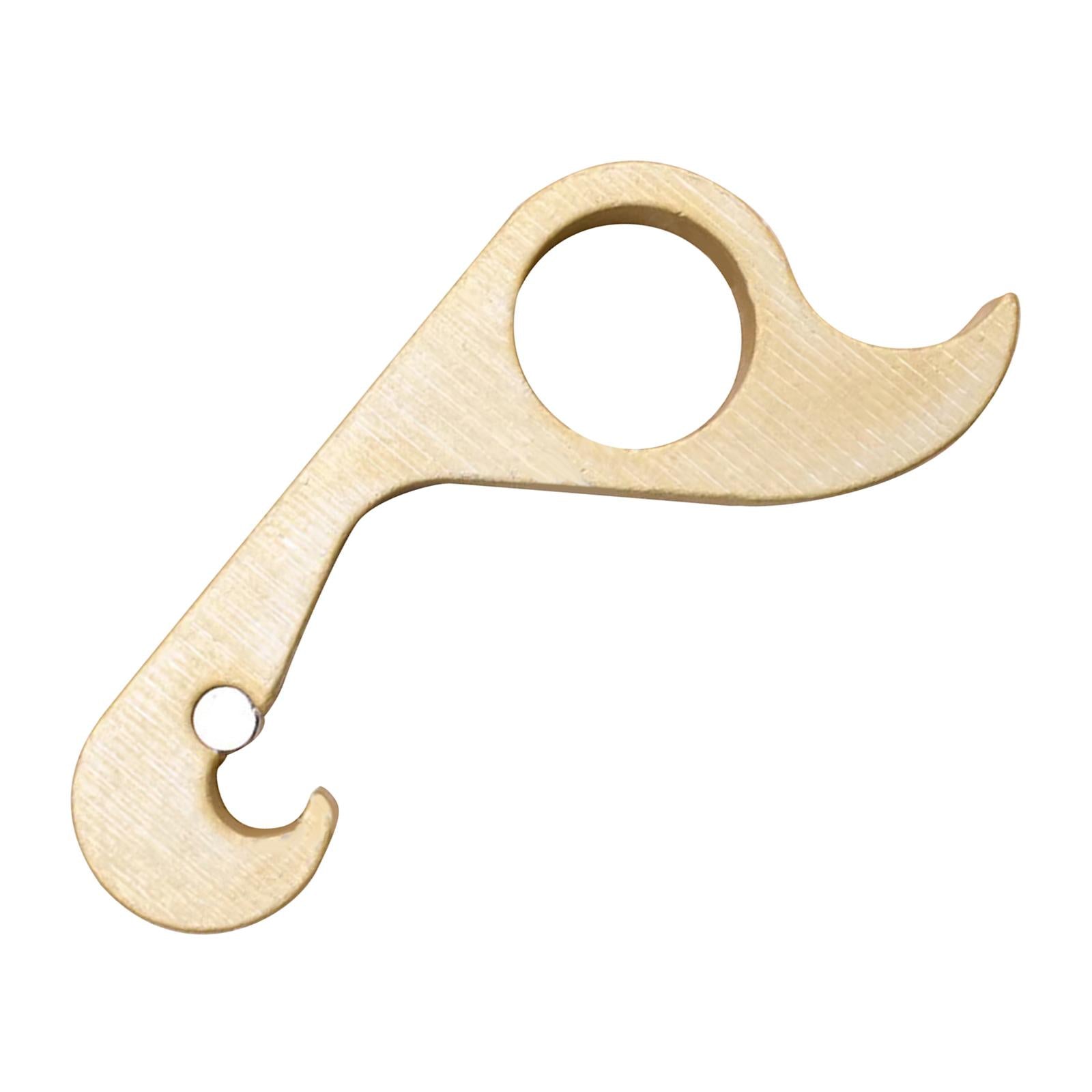 Bottle Opener Easy to Use Compact Water Bottle Opener for Home Hiking Picnic golden