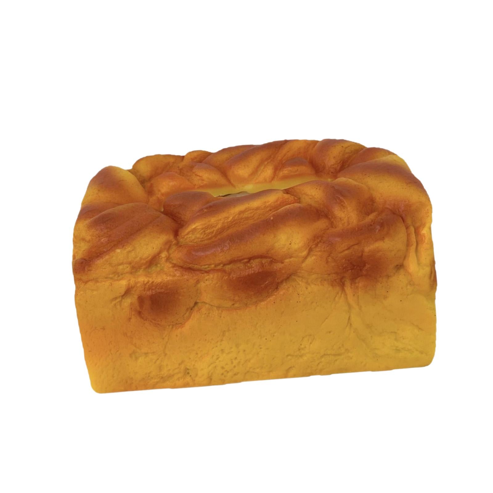 Tissue Box Cover Bread Shape Facial Tissues Dispenser for Restaurant Dresser