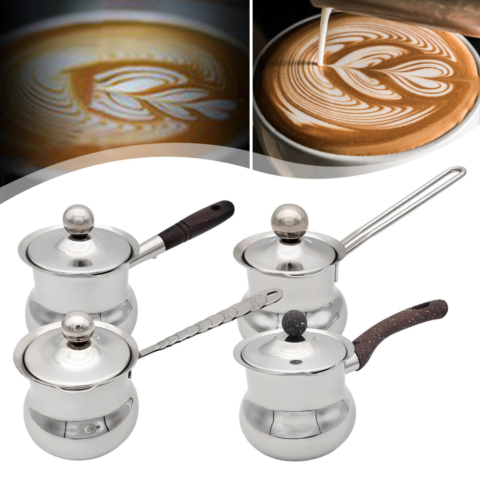 Coffee Pot Universal Butter Warmer Rust Resistant Coffee Mug Milk Warmer Pot A