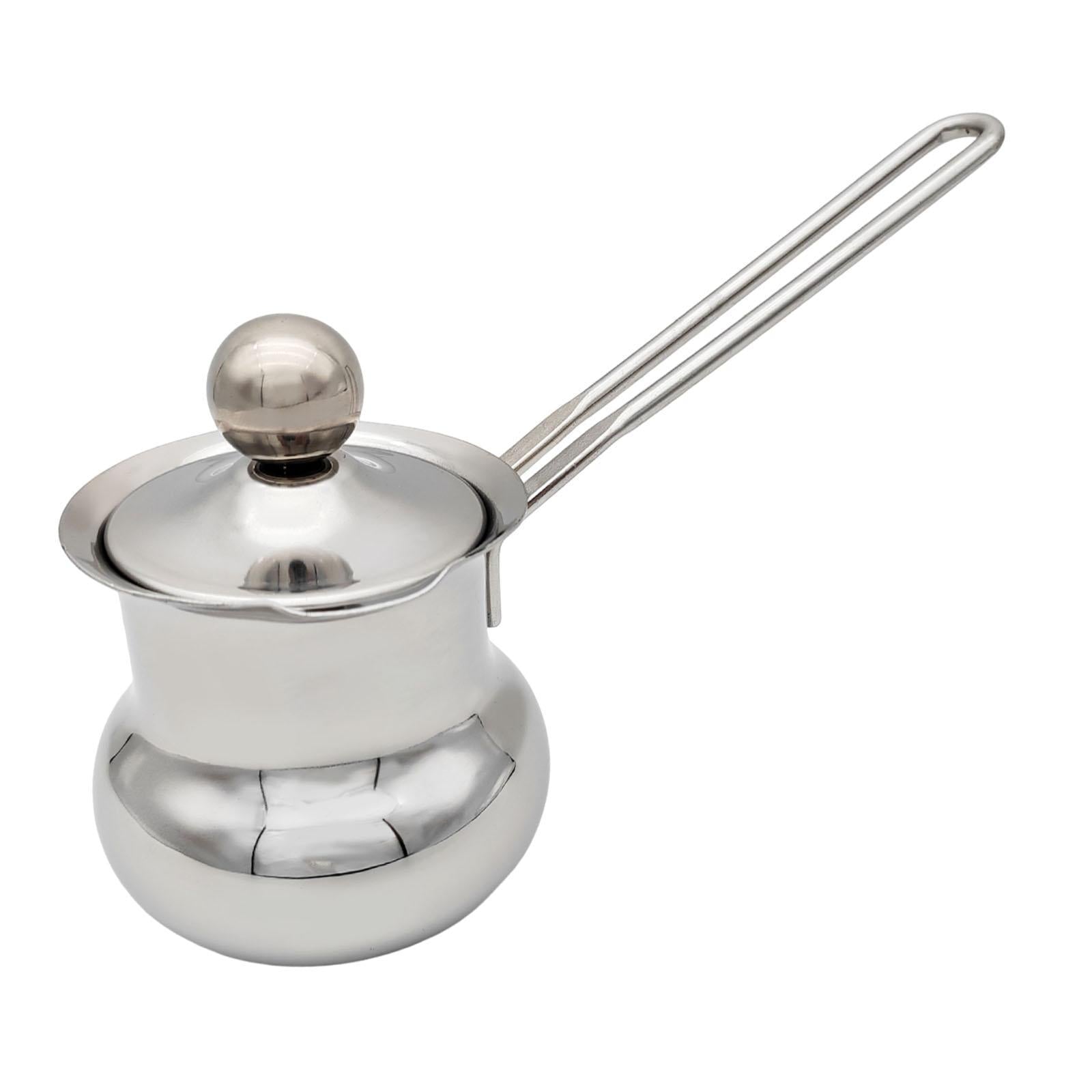 Coffee Pot Universal Butter Warmer Rust Resistant Coffee Mug Milk Warmer Pot B