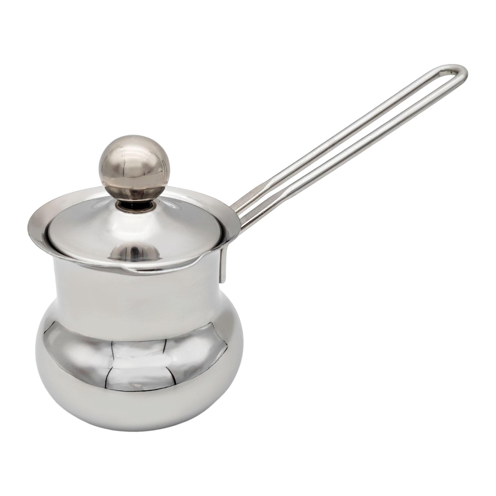 Coffee Pot Universal Butter Warmer Rust Resistant Coffee Mug Milk Warmer Pot B