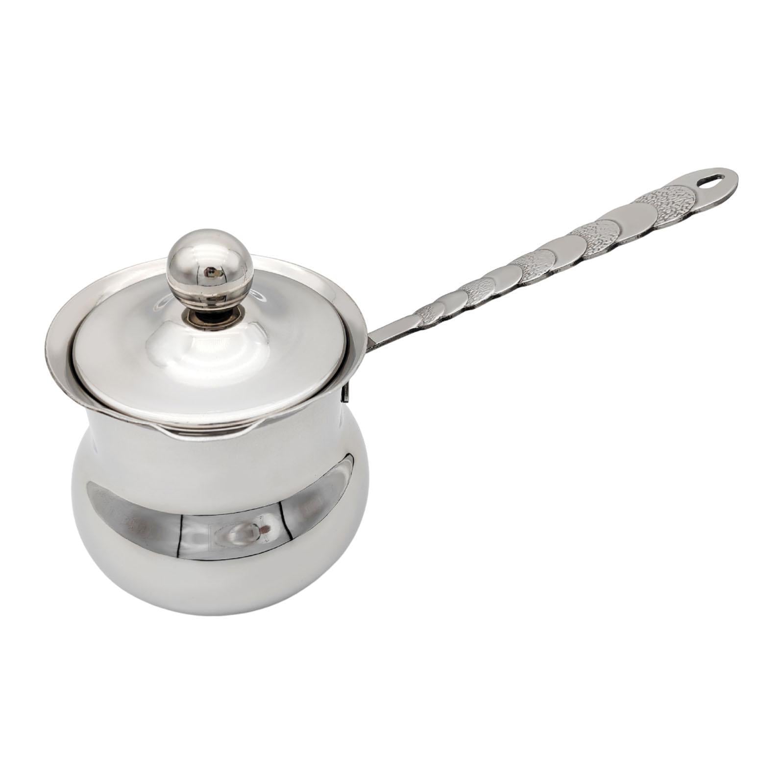 Coffee Pot Universal Butter Warmer Rust Resistant Coffee Mug Milk Warmer Pot C
