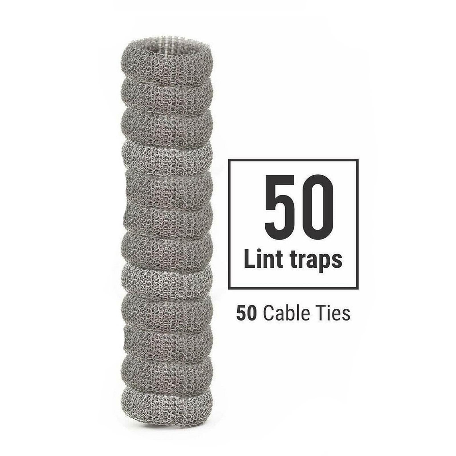 Washing Machine Lint Traps Easy Installation Laundry Mesh Washer Hose Filter 12 Pieces