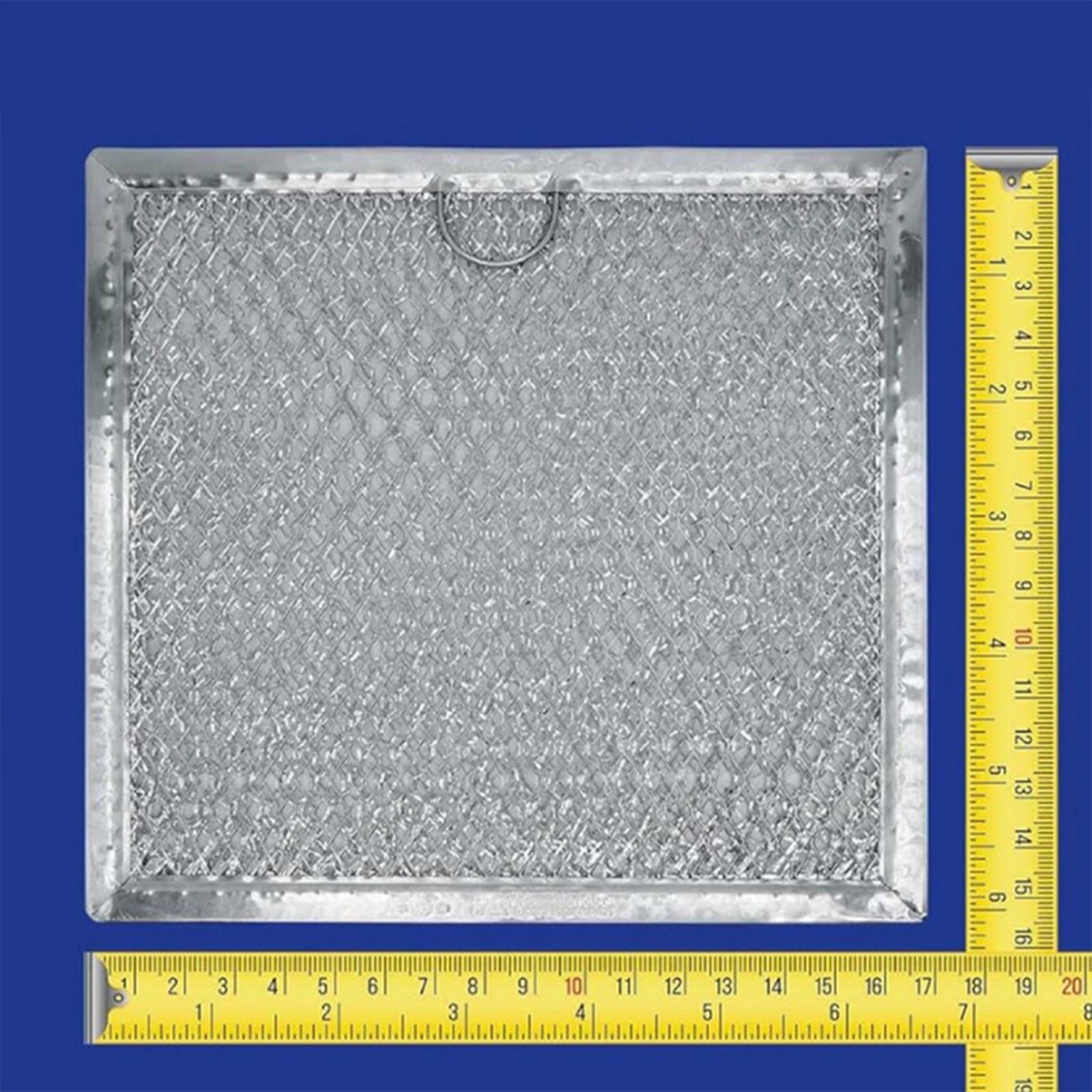 2x Microwave Oven Aluminum Foil Grease Mesh Filters Replacement for Cookware