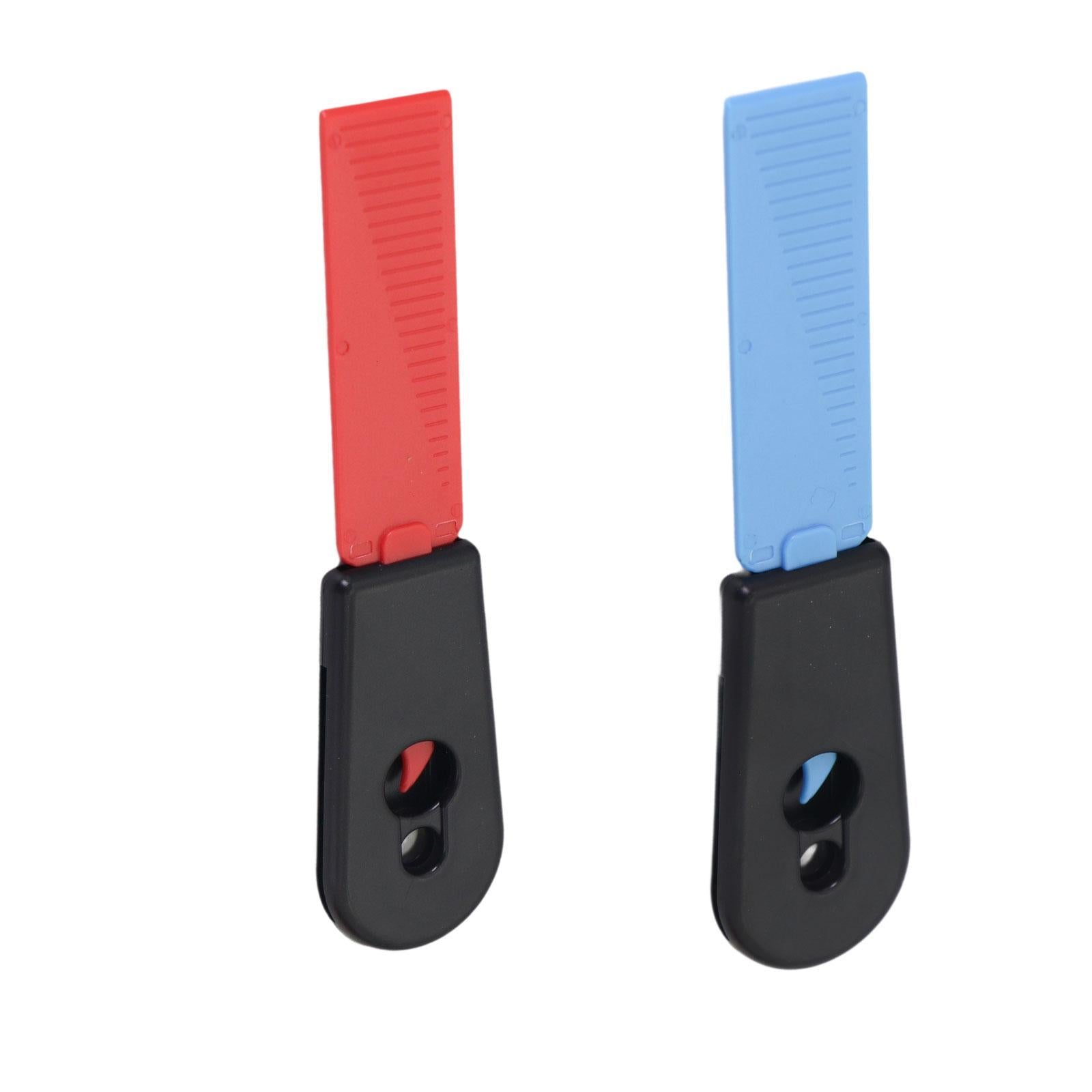 Self Sharpening Cleaning Scraper Reusable for Refrigerator Kitchen Tableware Red