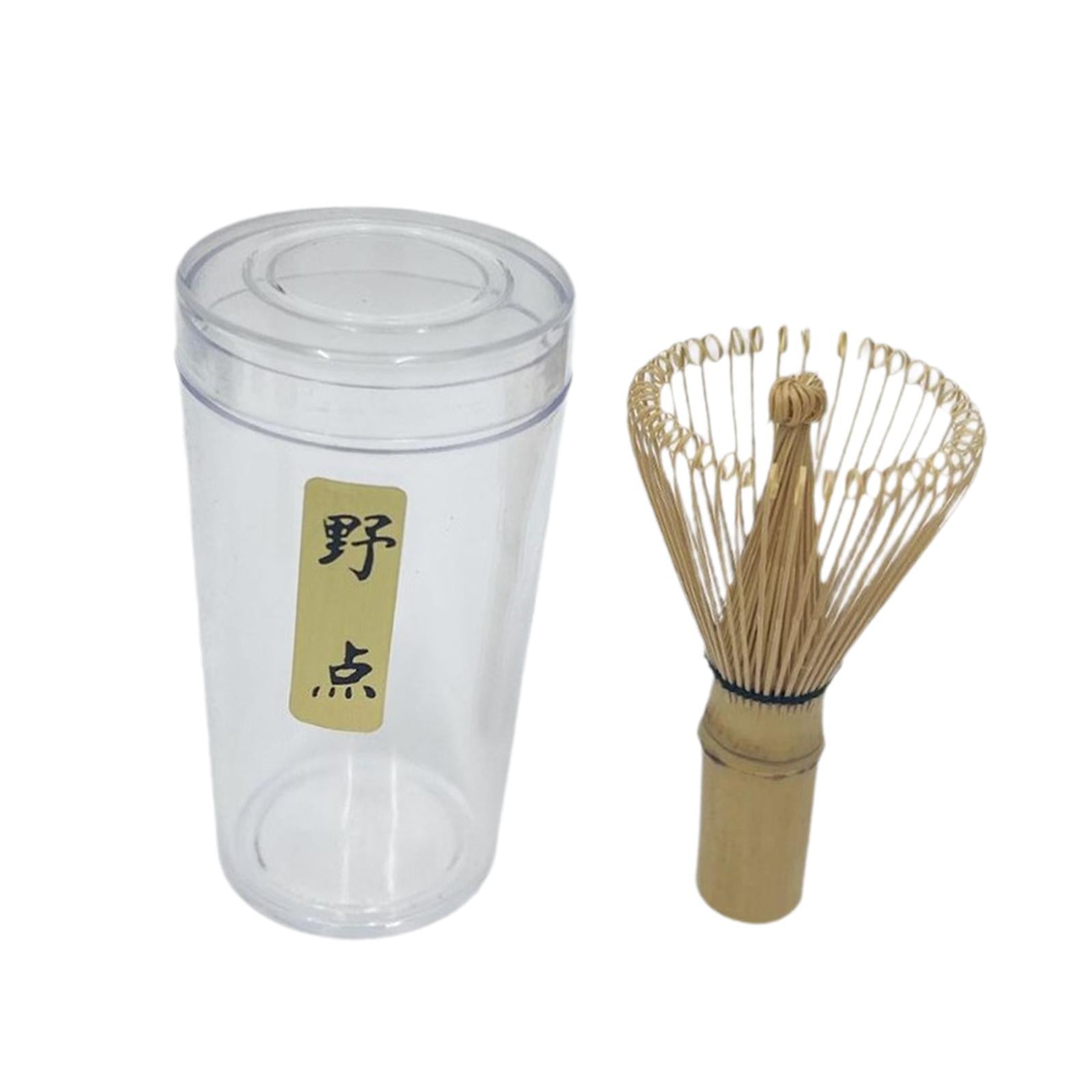 Matcha Whisk Starter with Holder Bamboo Whisk for Tea Ceremony Matcha Powder Style D