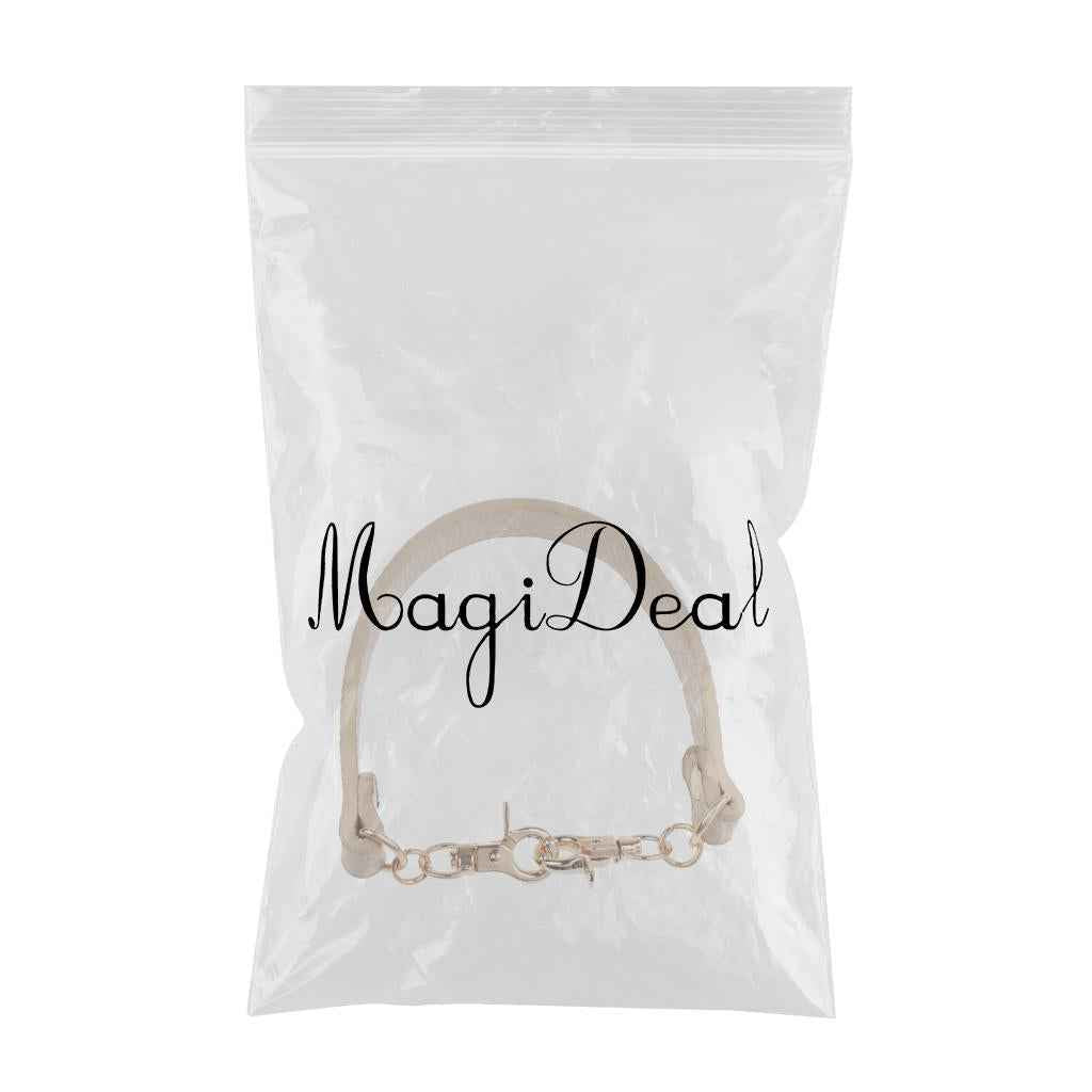 PU Leather Short Handbag Bag Strap Replacement Purse Handle White