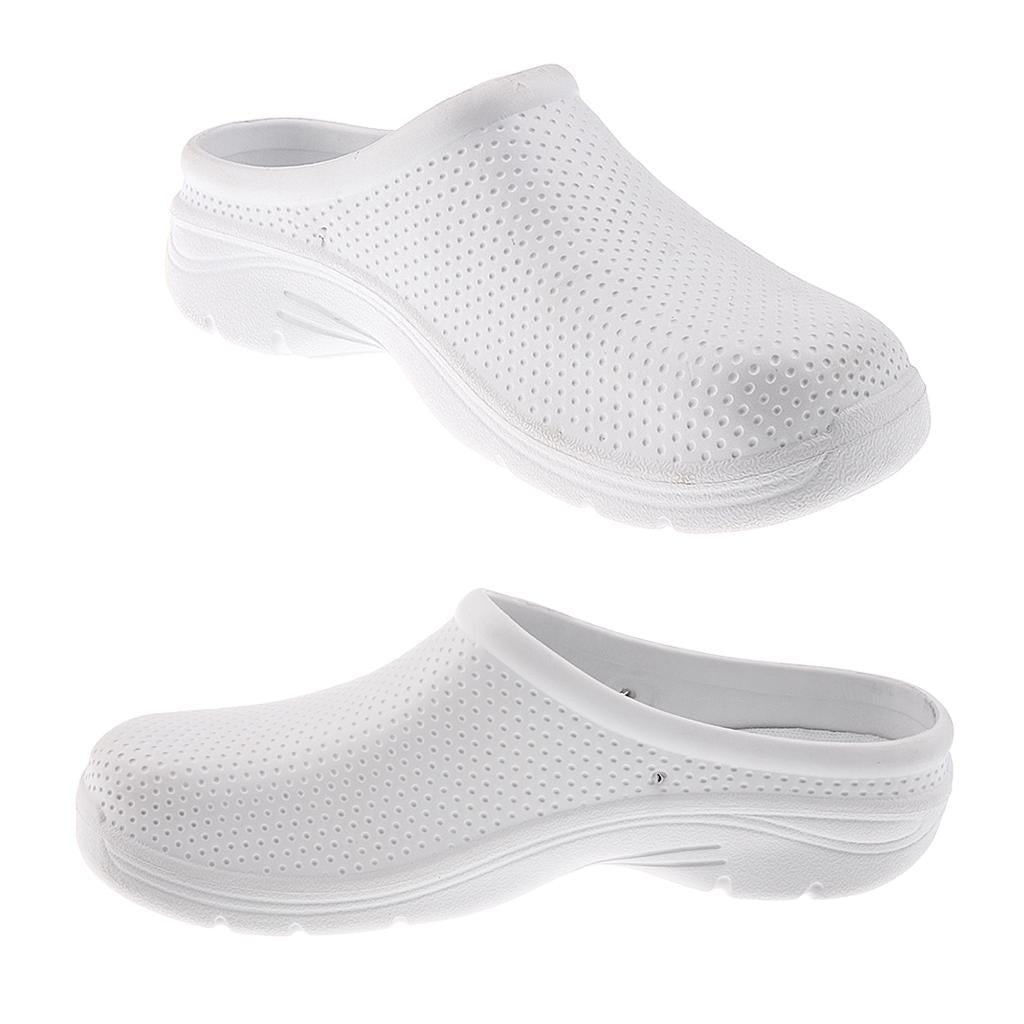Professional Unisex EVA Slip Resistant Work Shoes 38 White