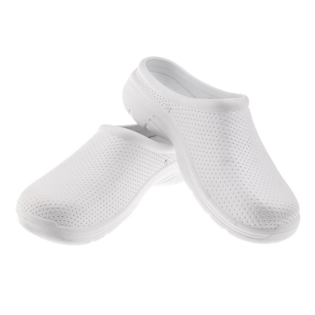Professional Unisex EVA Slip Resistant Work Shoes 38 White