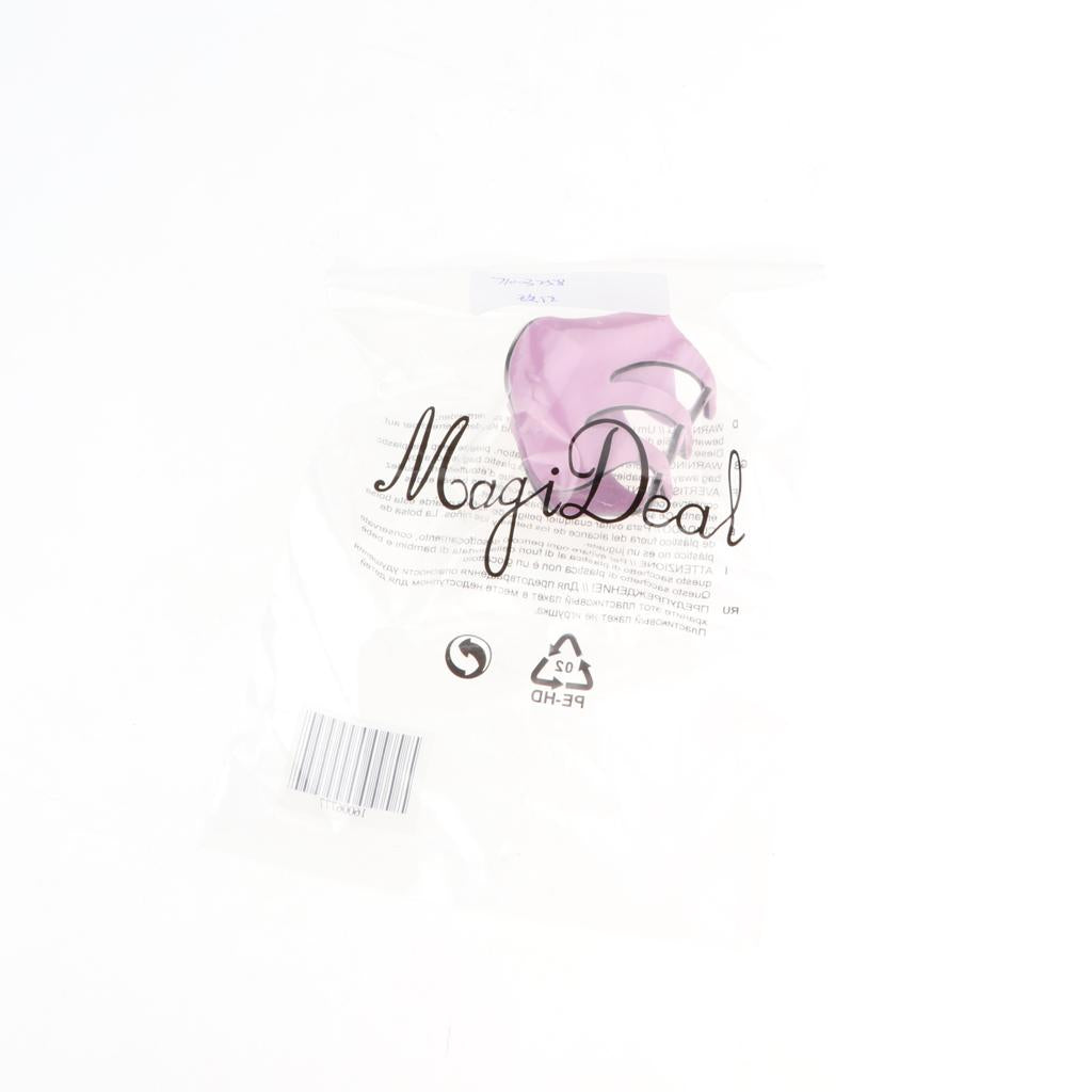 Women Crystal Grip Jaw Clips Hair Clamps for Medium or Long Hair Rose Red