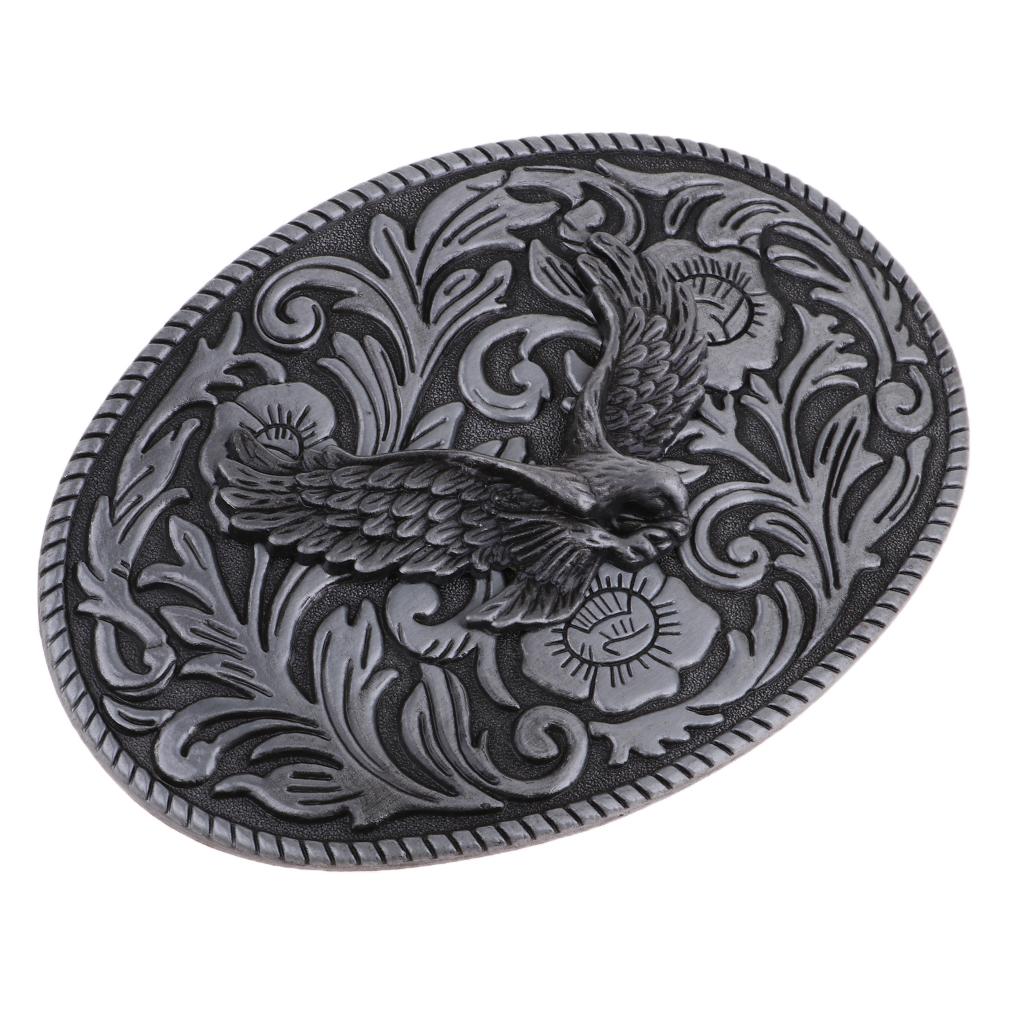 American Men Soaring Eagle Belt Buckles Western Cowboy Jeans Accessories