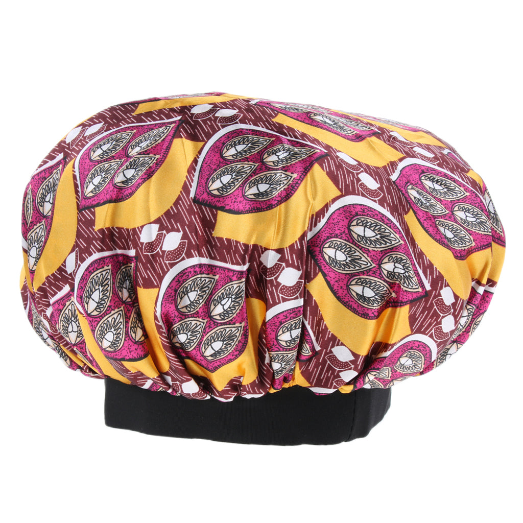 Womens Chemo Hat Salon Night Sleep Cap Turban Headwear for Cancer Leaves