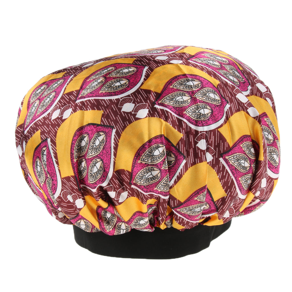 Womens Chemo Hat Salon Night Sleep Cap Turban Headwear for Cancer Leaves