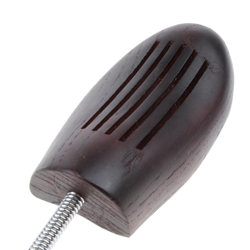 1Pair Practical Wood Shoe Tree Adjustable Spring Shoe Stretcher Unisex Men