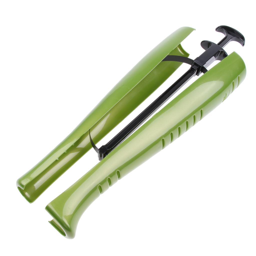 1pc Women Ladies Boot Shoe Stretcher Tree Shaper With Handle Automatic Green