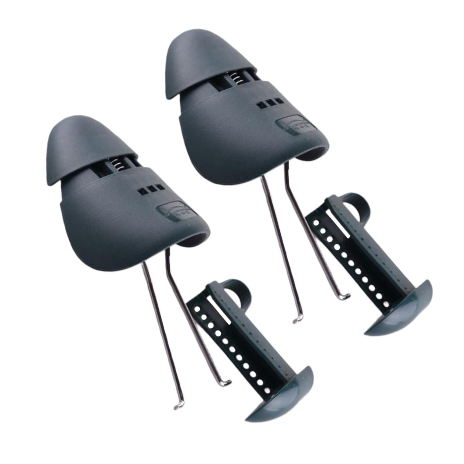 1Pair Practical Shoe Tree Adjustable Plastic Shoe Shaper Stretcher for Men