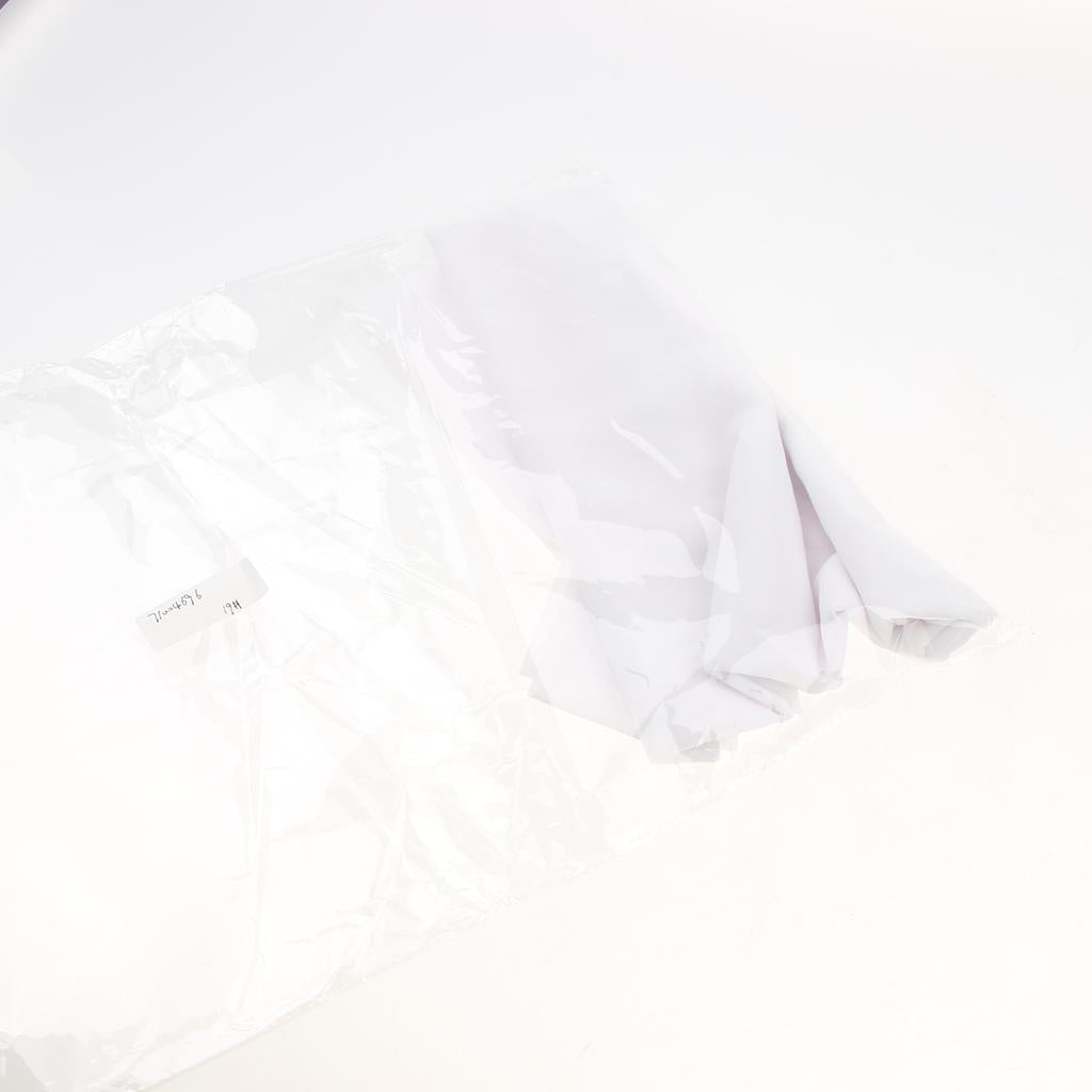 Women Solid Bubble Chiffon Scarf Muslim Hijabs Head Scarf Shawls White