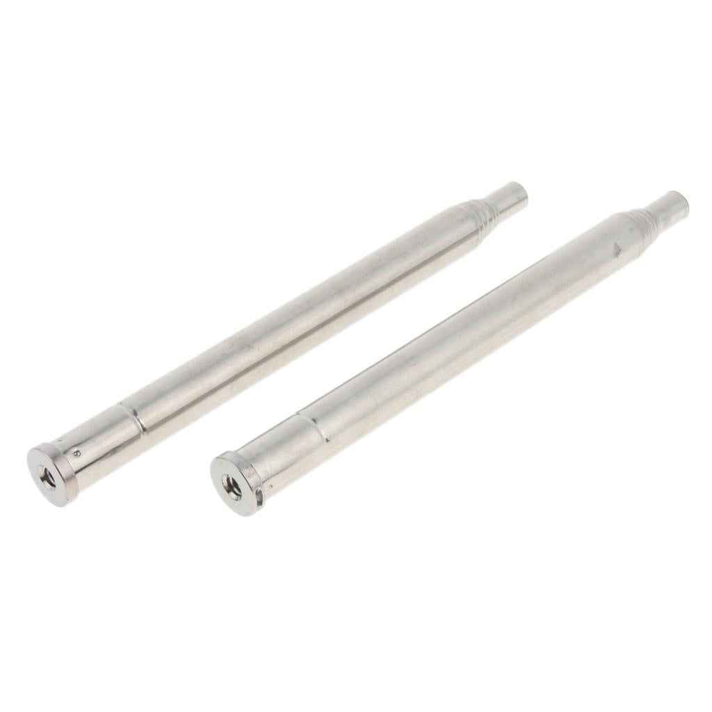 2pcs Durable Stainless Steel Telescopic Sticks Accessory for Belly Dance Costume Isis Wings