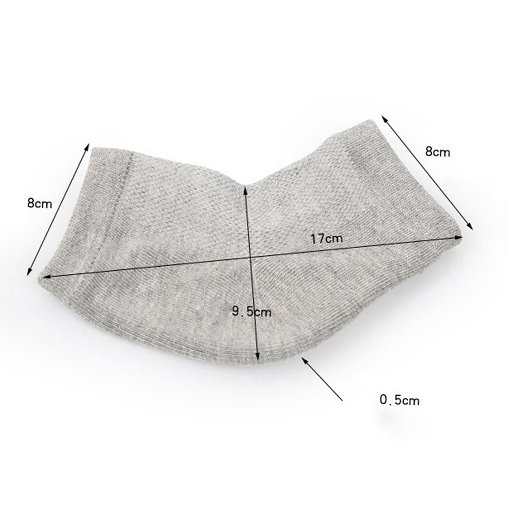 Moisturizing Gel Heel Socks Cracked Repair Foot Skin Care Protectors Gray