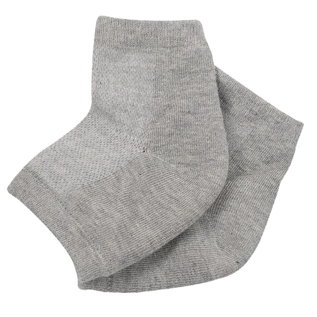 Moisturizing Gel Heel Socks Cracked Repair Foot Skin Care Protectors Gray