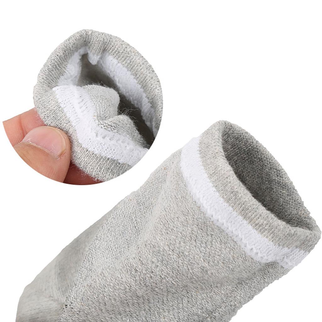 Moisturizing Gel Heel Socks Cracked Repair Foot Skin Care Protectors Gray