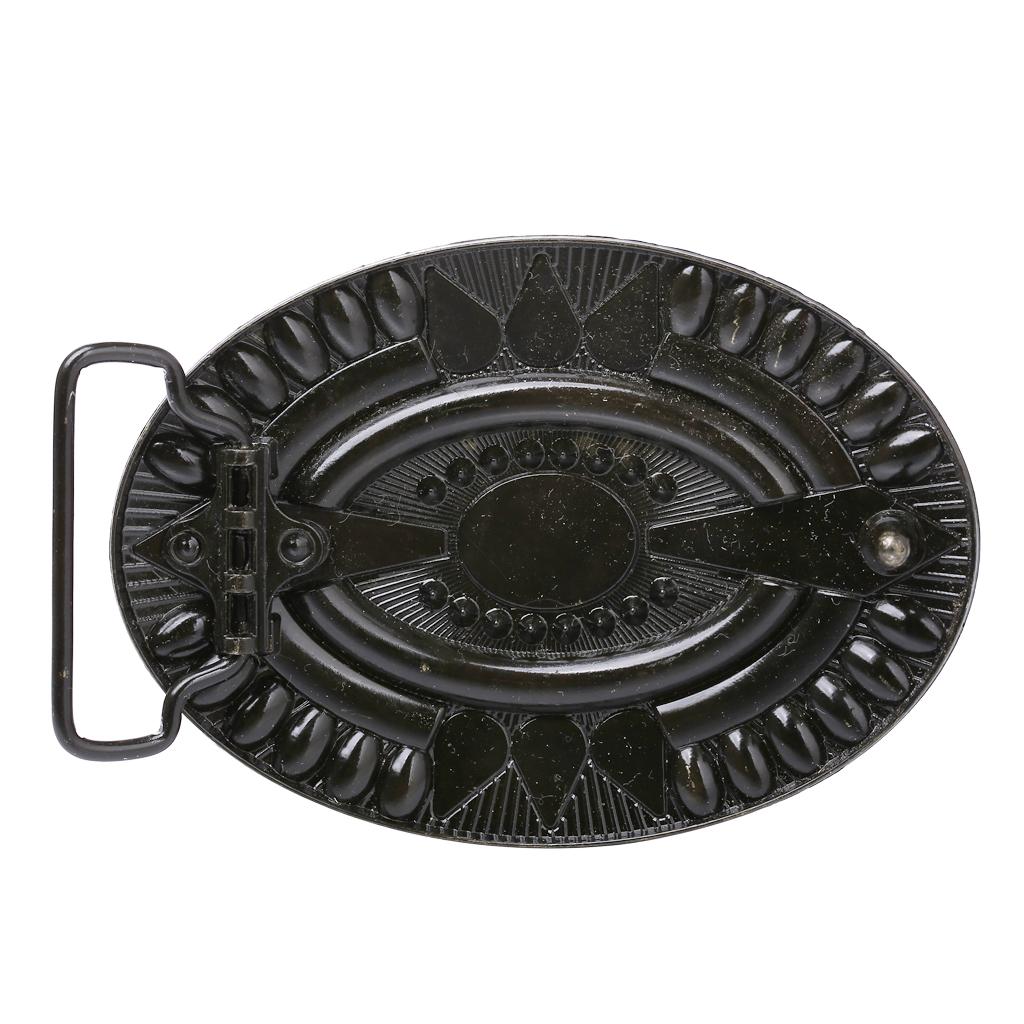 Western Cowboy Cowgirl Rodeo Zinc Alloy Boho Belt Buckle Jeans Accessory