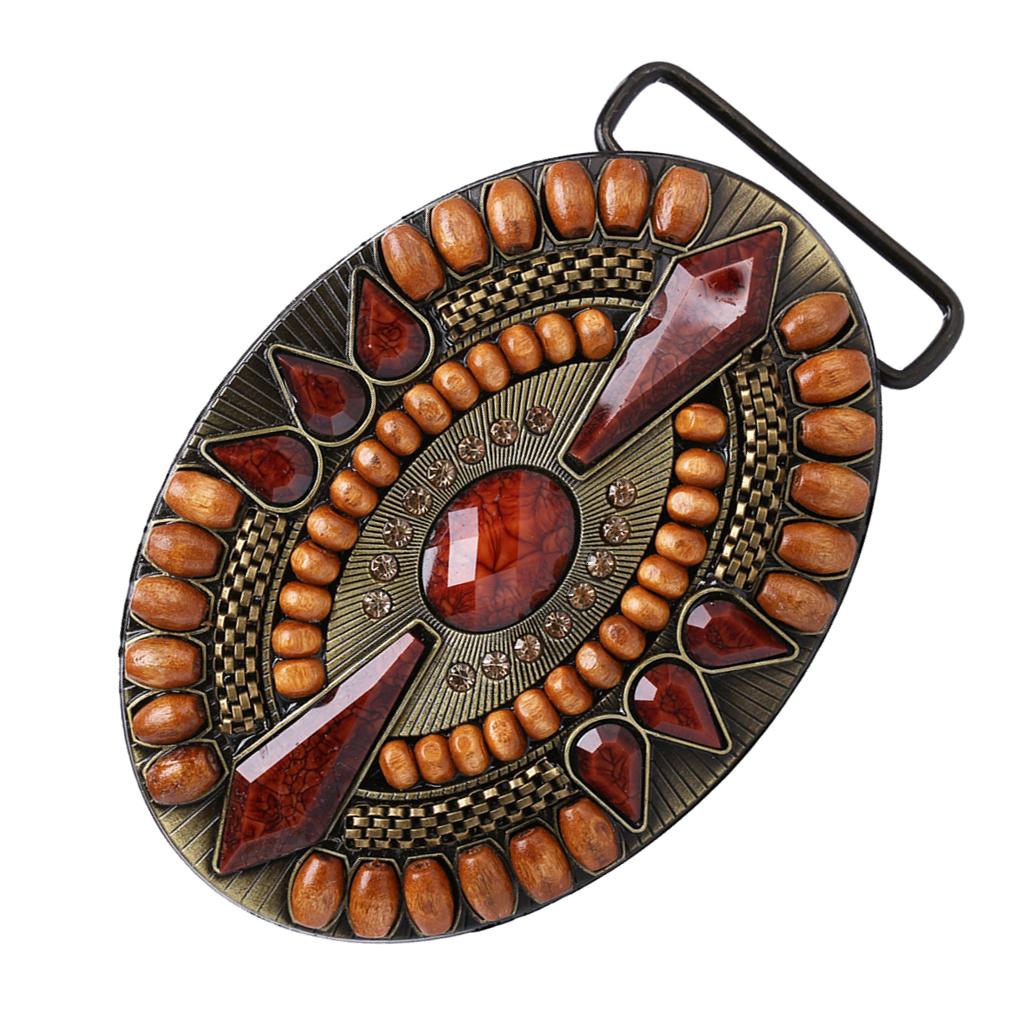 Western Cowboy Cowgirl Rodeo Zinc Alloy Boho Belt Buckle Jeans Accessory